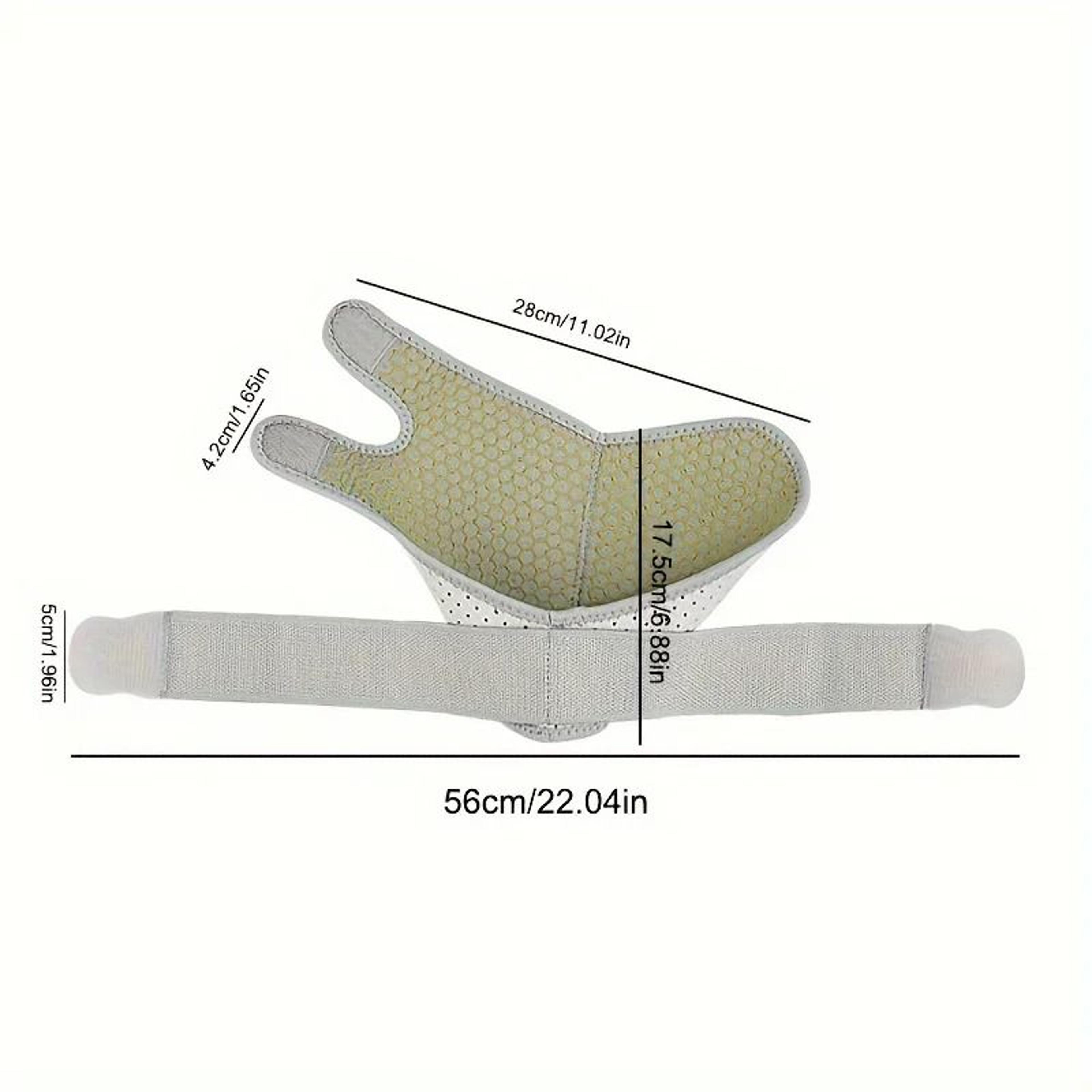 Ankle Support Brace With Side Stabilizers And Splint Protection 1