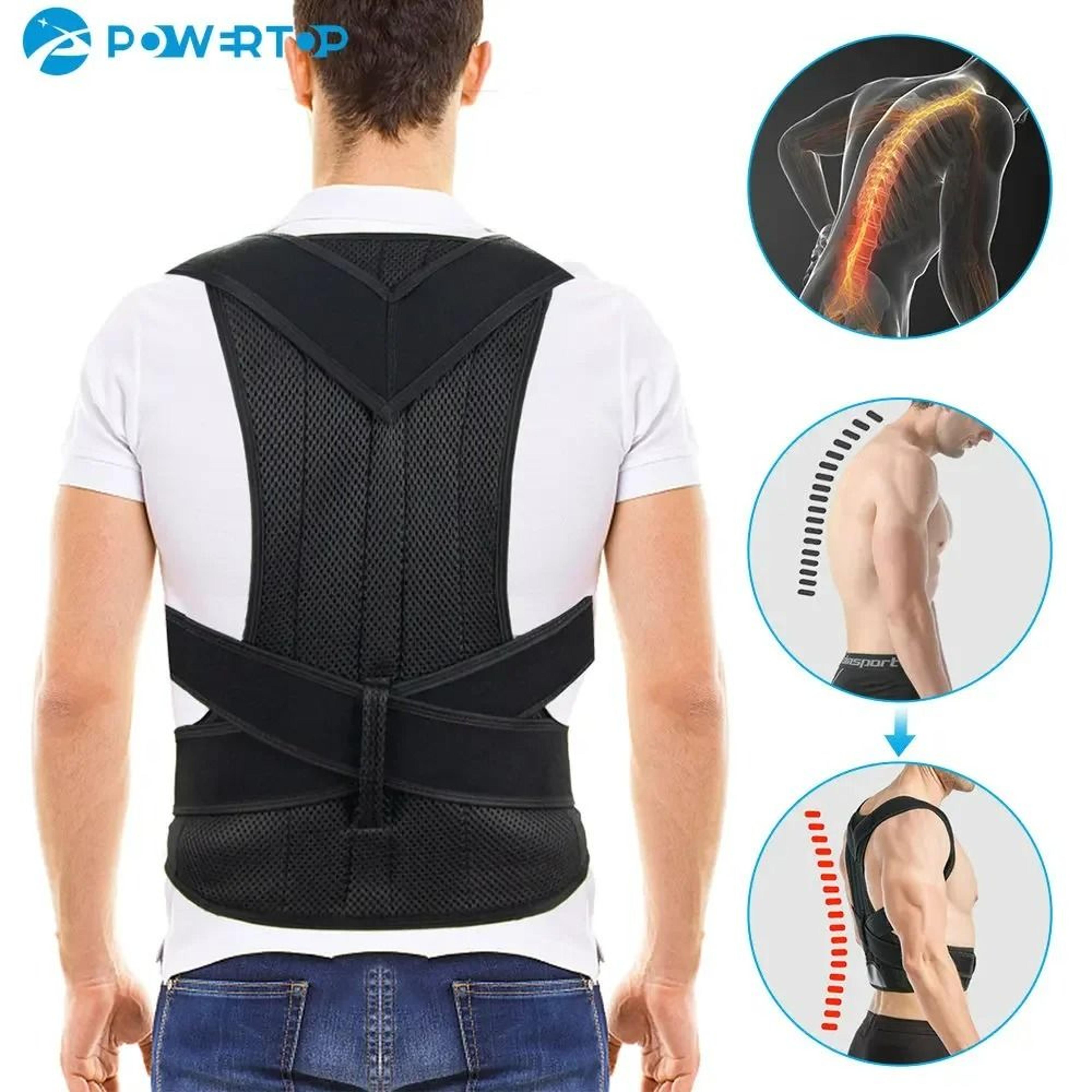 FullBack Posture Corrector Vest And Reinforced Lumbar Support Brace 3