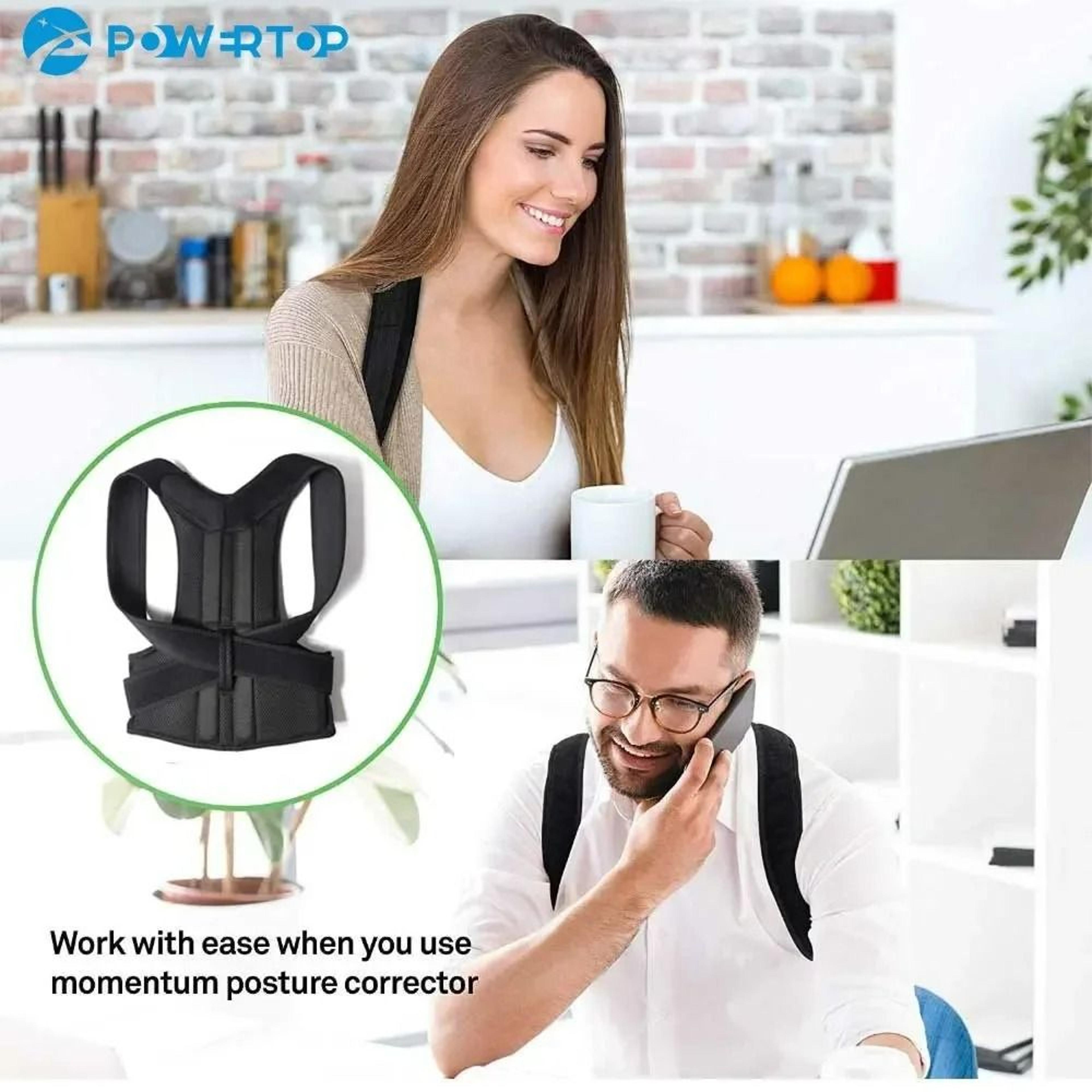 FullBack Posture Corrector Vest And Reinforced Lumbar Support Brace 5