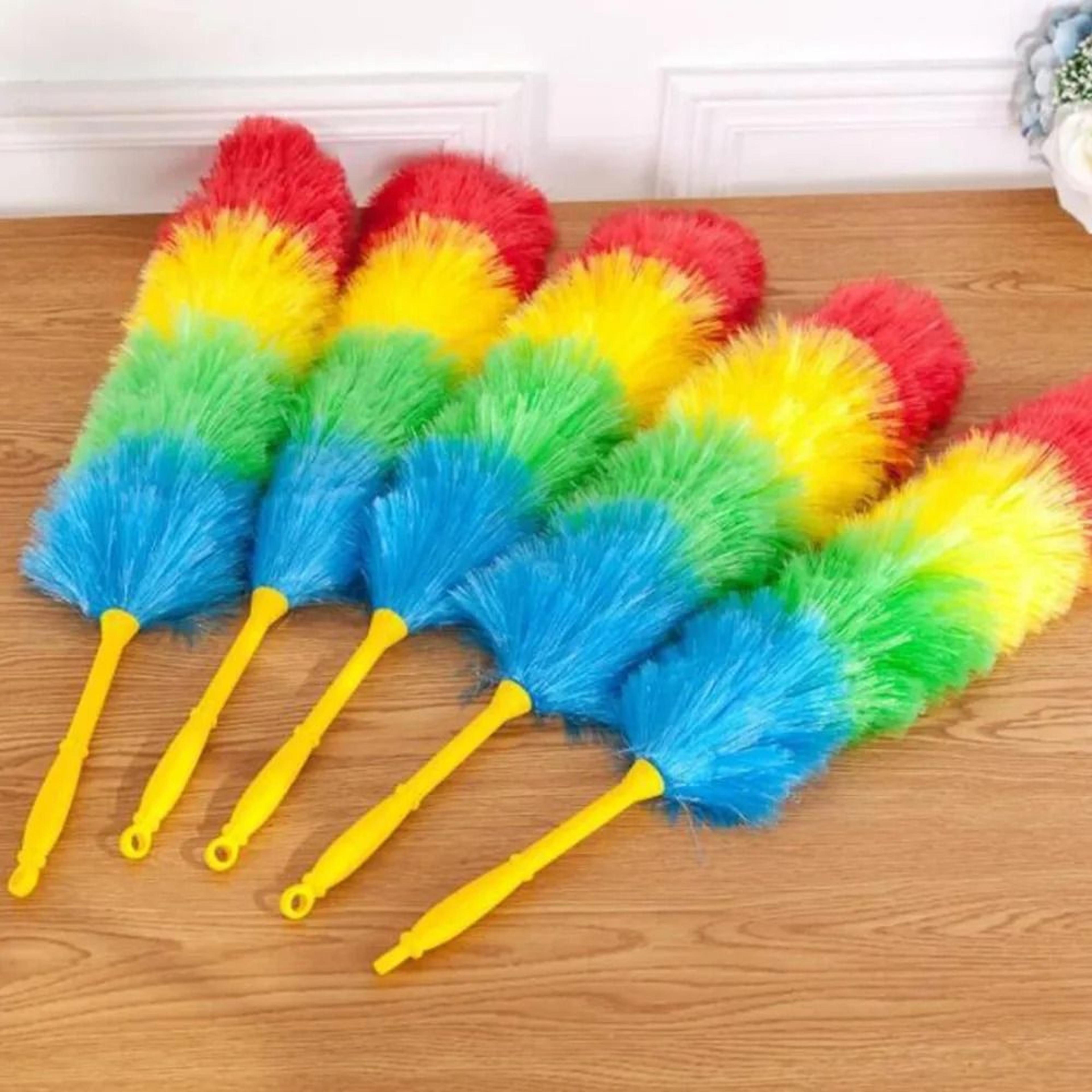 Rainbow Feather Duster With Bendable Tracking Core 2