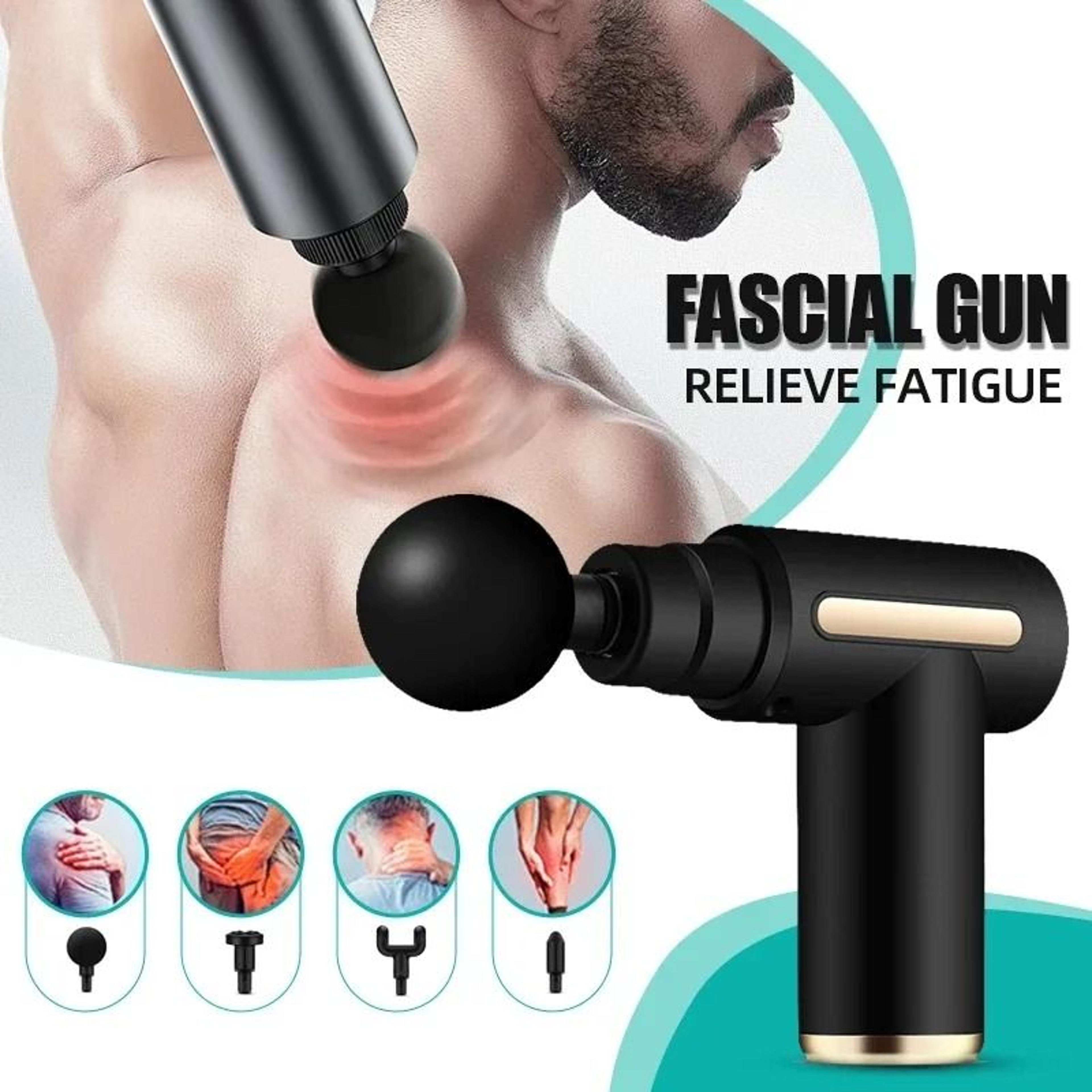 Portable Multifunctional Electric Fascia Gun Massager 4