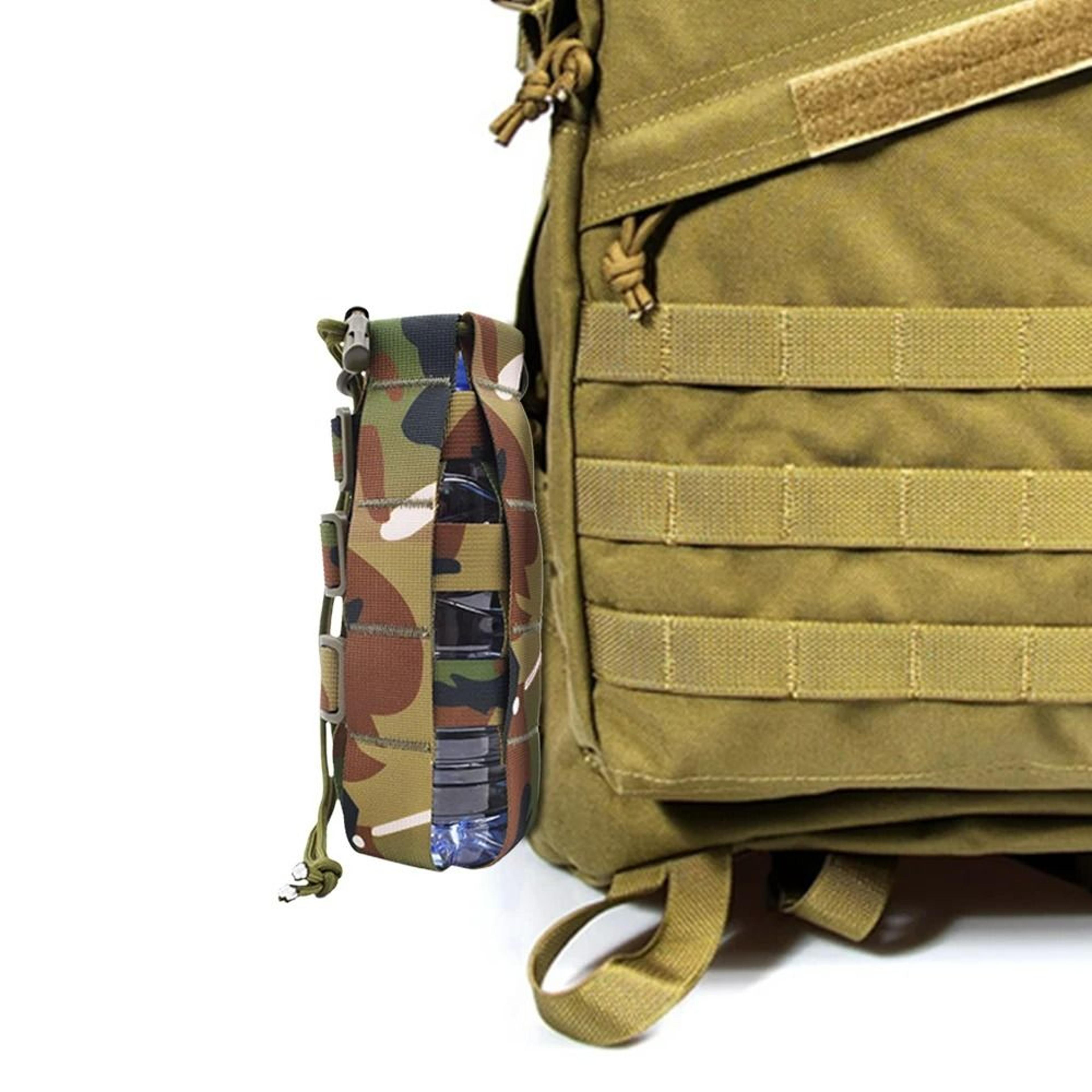 Tactical MOLLE Water Bottle Pouch  Kettle Carrier 6