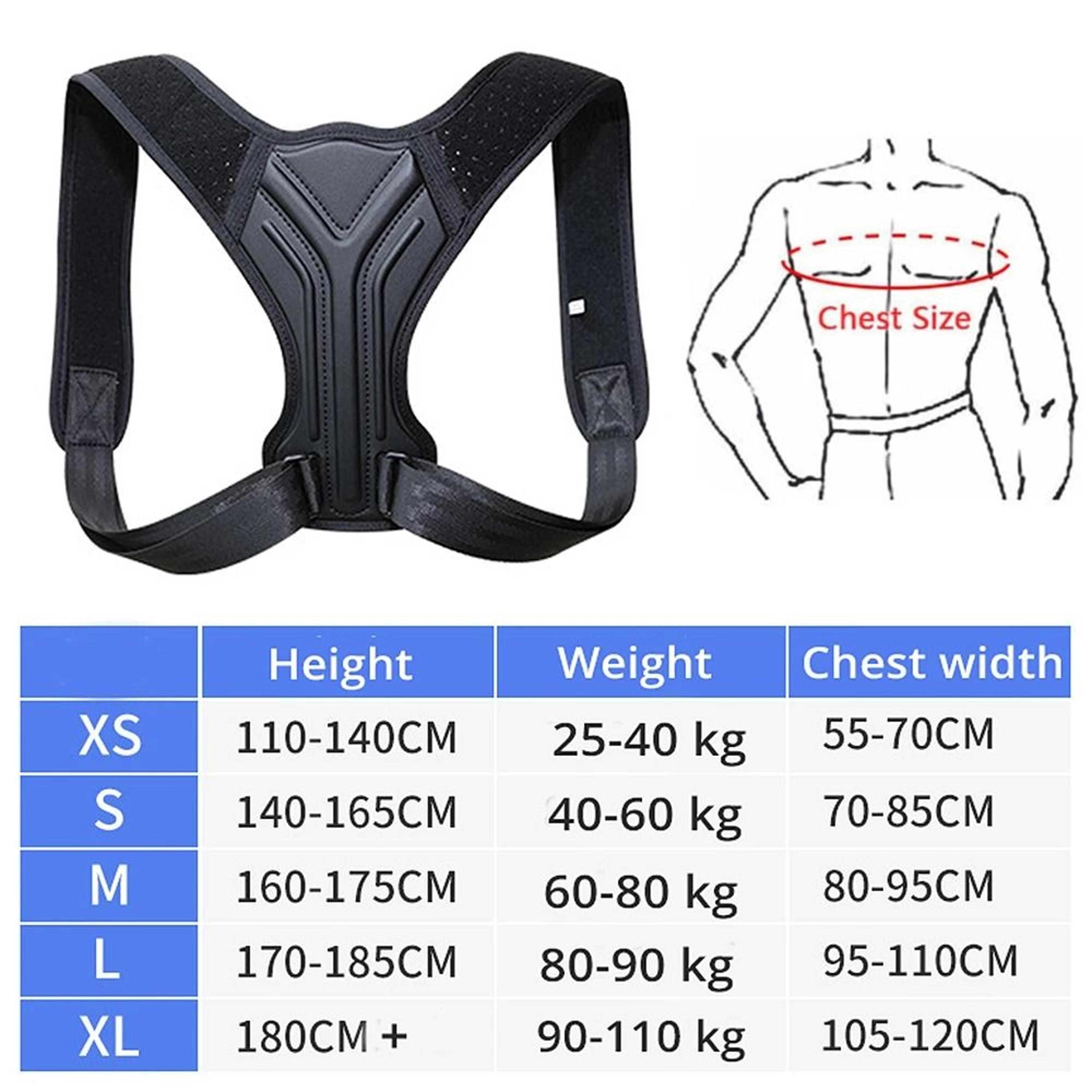 Adjustable Back Posture Corrector  Neck Shoulder Support 5