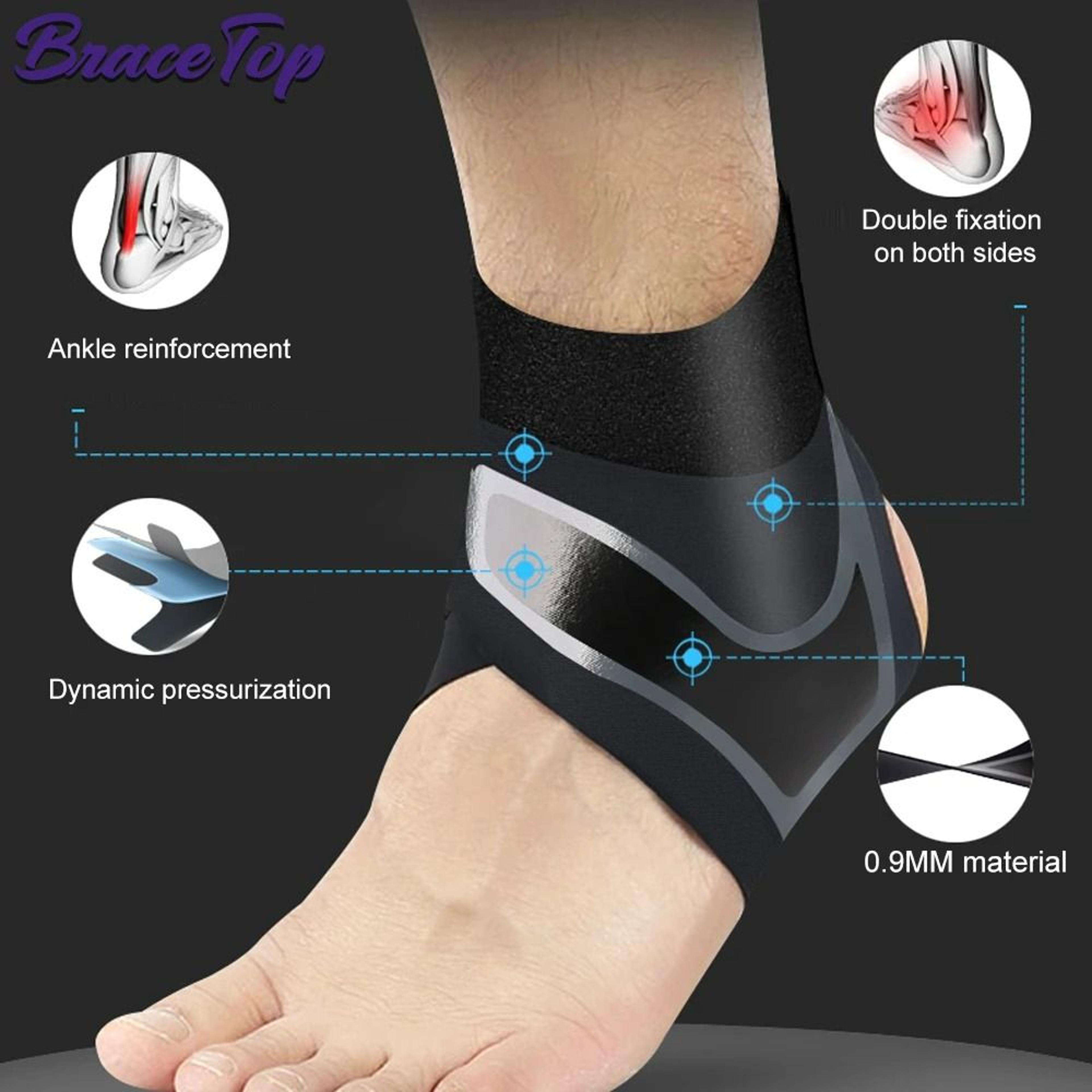 Sport Ankle Stabilizer Brace  Compression Strap 4