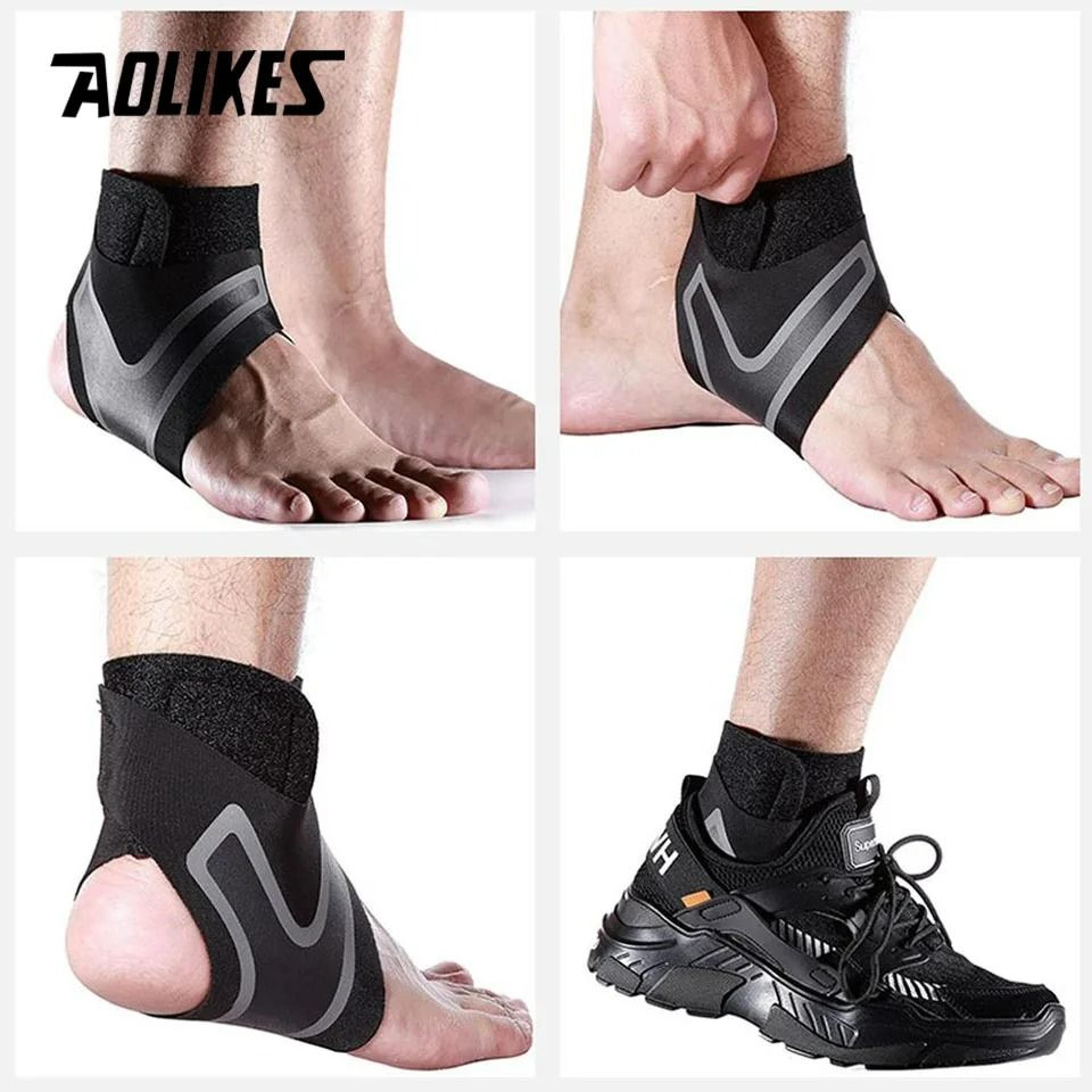 Adjustable Compression Ankle Brace And Elastic Support Wrap 4