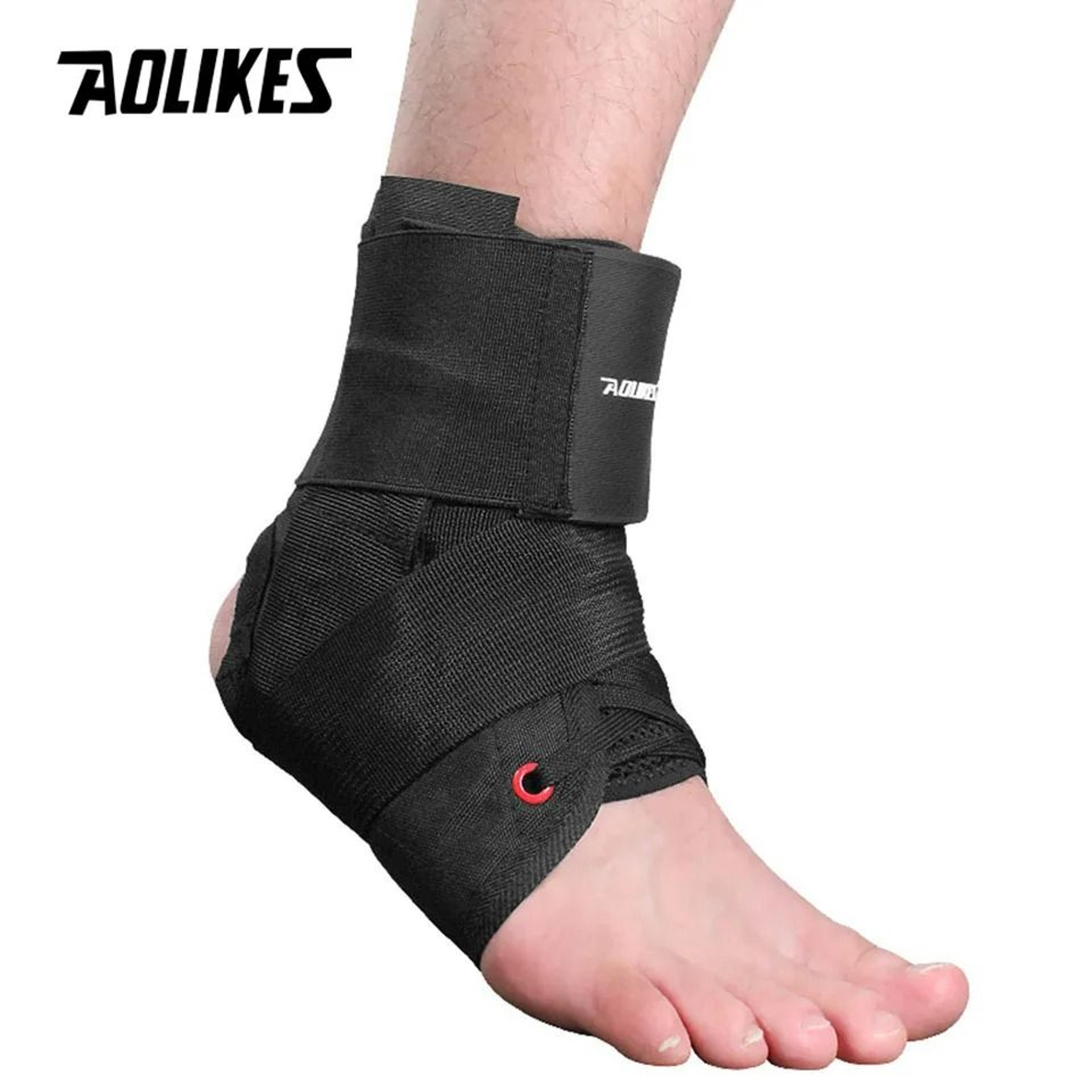 Adjustable LaceUp Ankle Stabilizer And Compression Sleeve 7