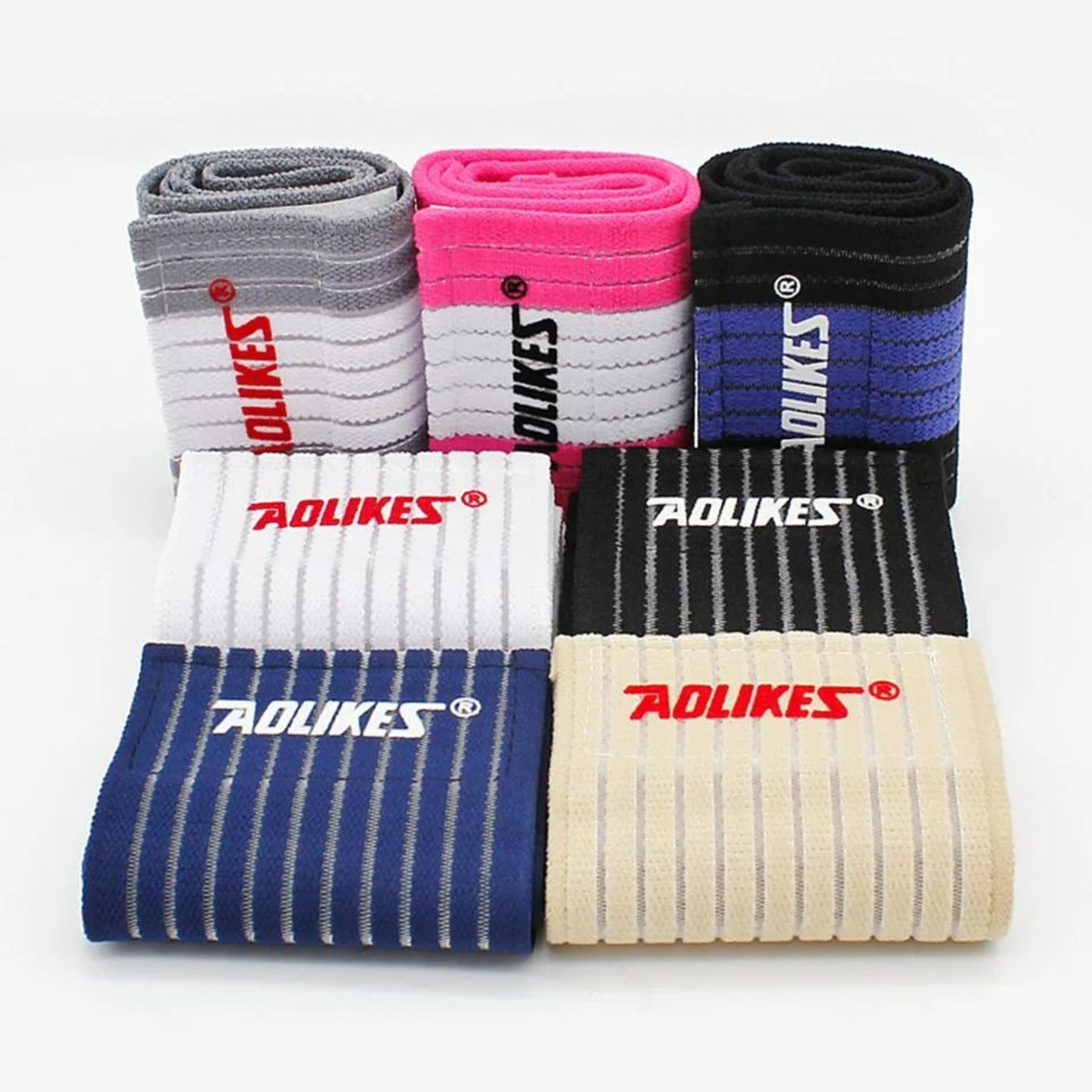 Adjustable Compression Wrist Wraps And SweatAbsorbent Sports Bands 3
