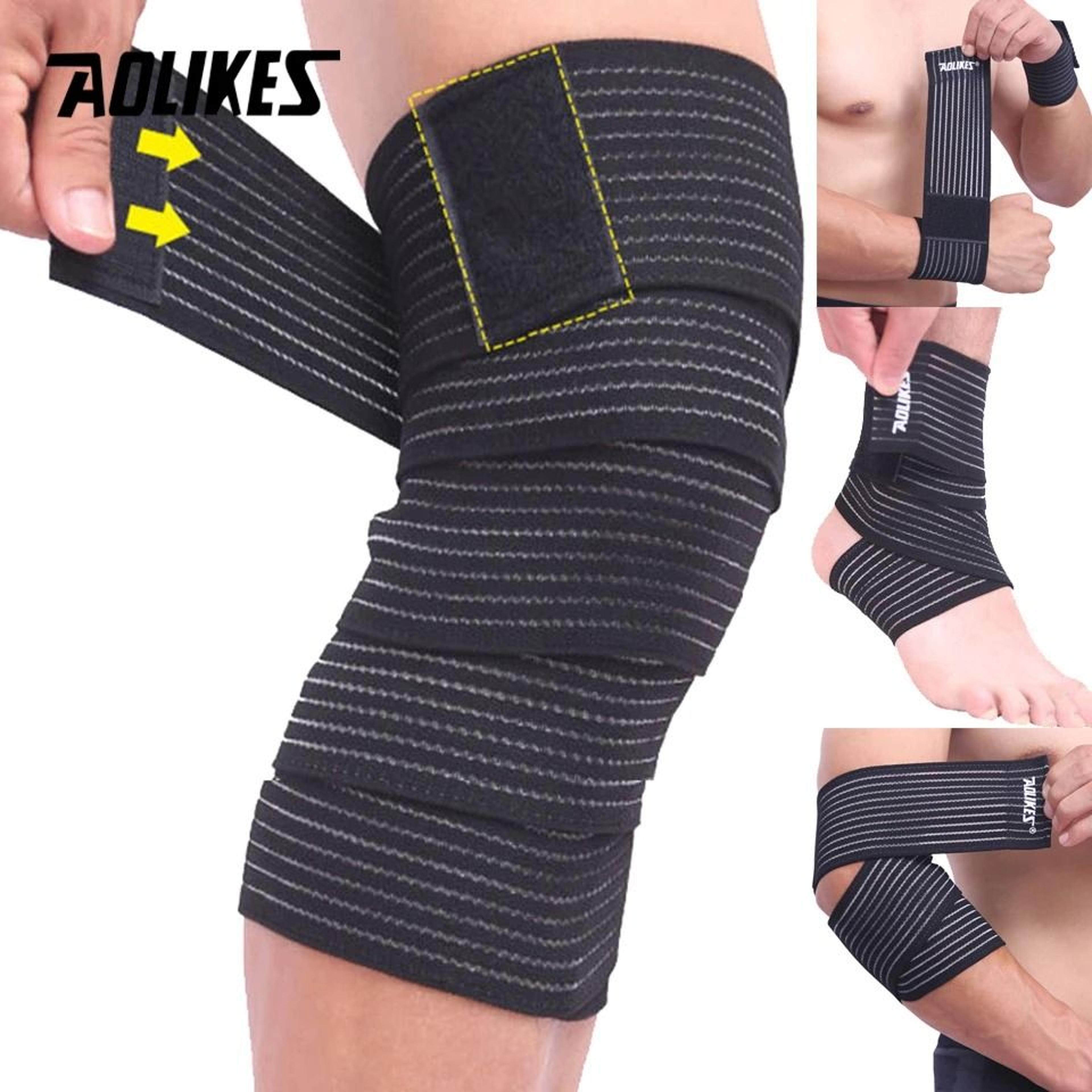 MultiUse Elastic Compression Wrap And Adjustable Joint Support Bandage 0