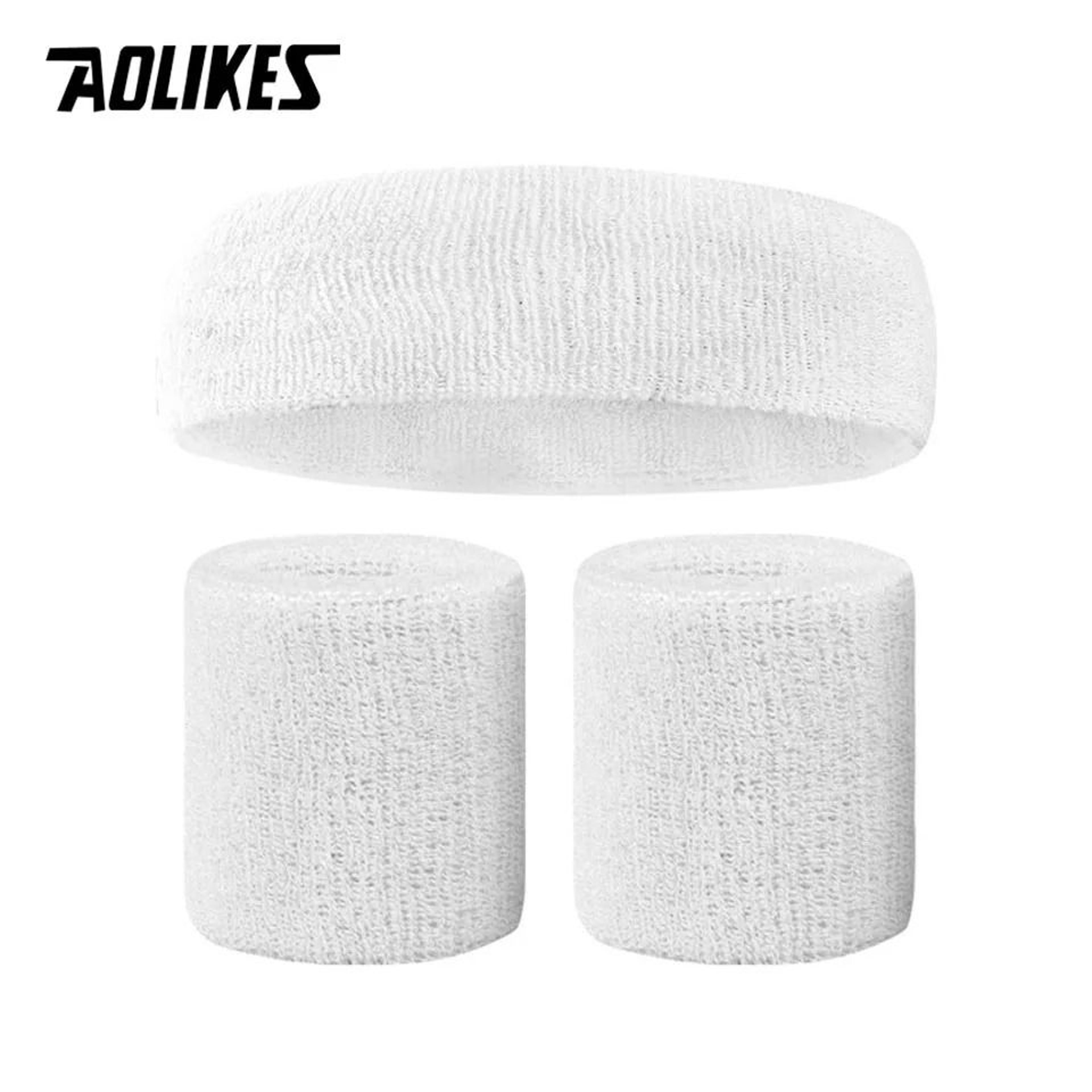 Premium MoistureWicking Headband And Wristband Athletic Set 17