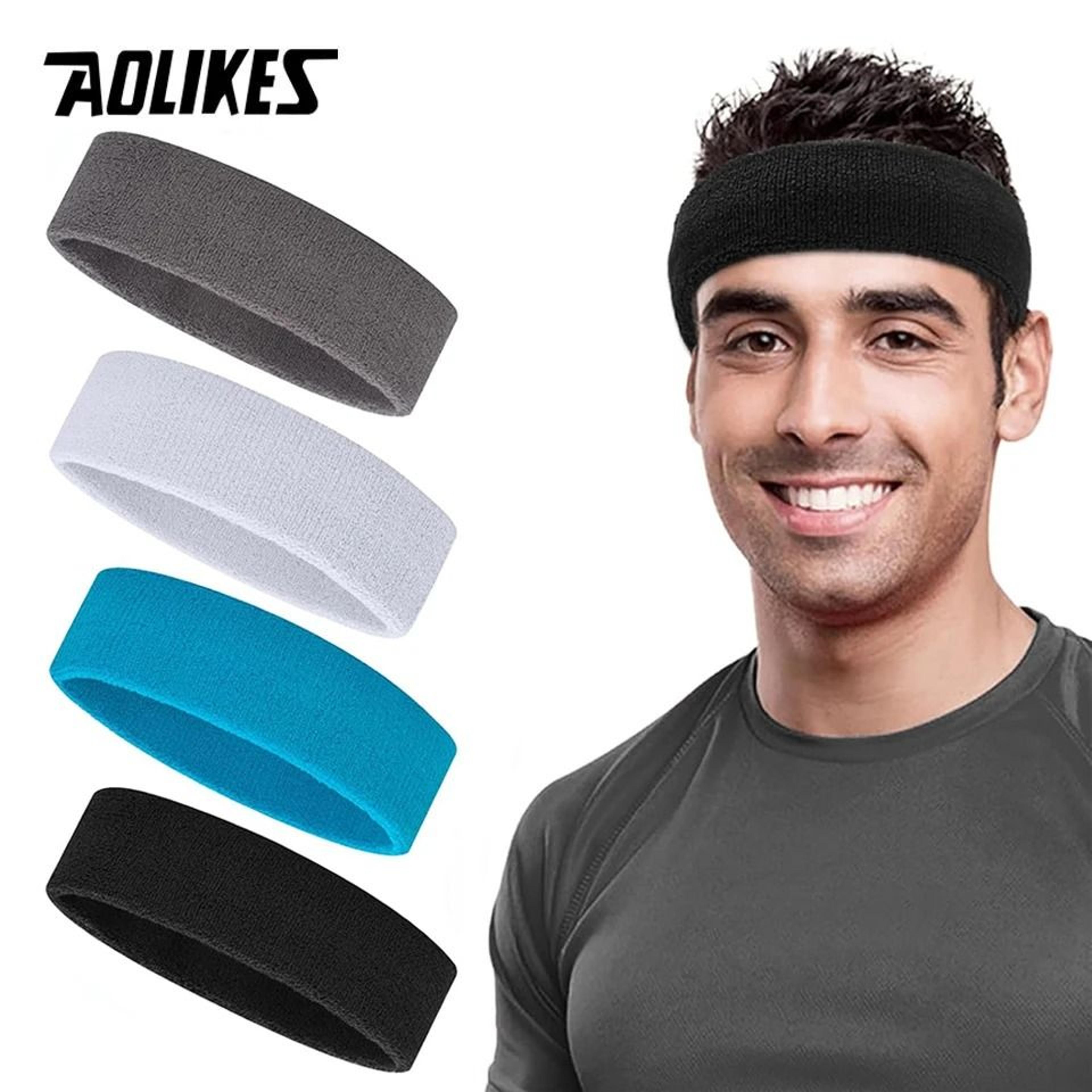 premium terry cloth cotton sports sweat headband