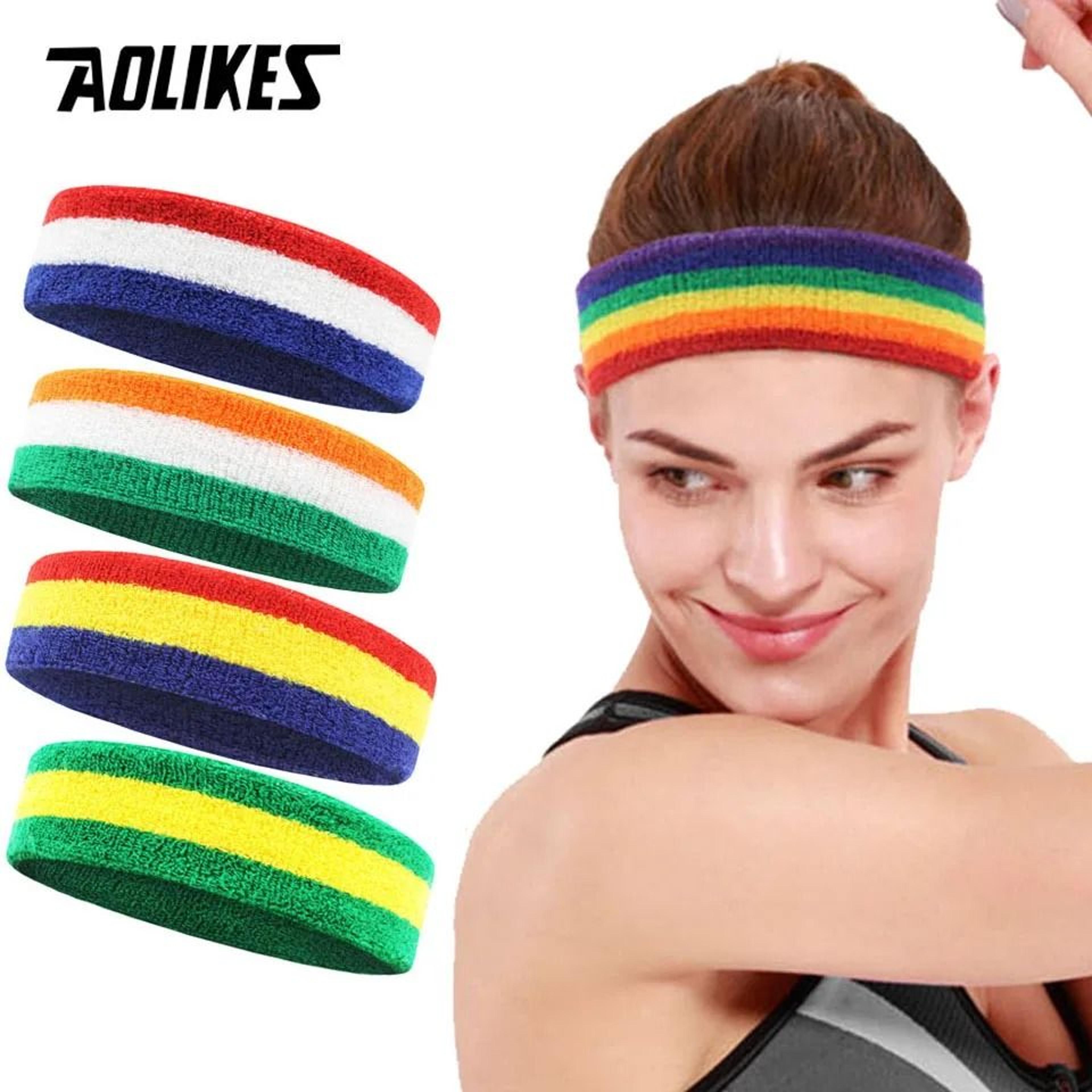 elite elastic cotton athletic sports headband