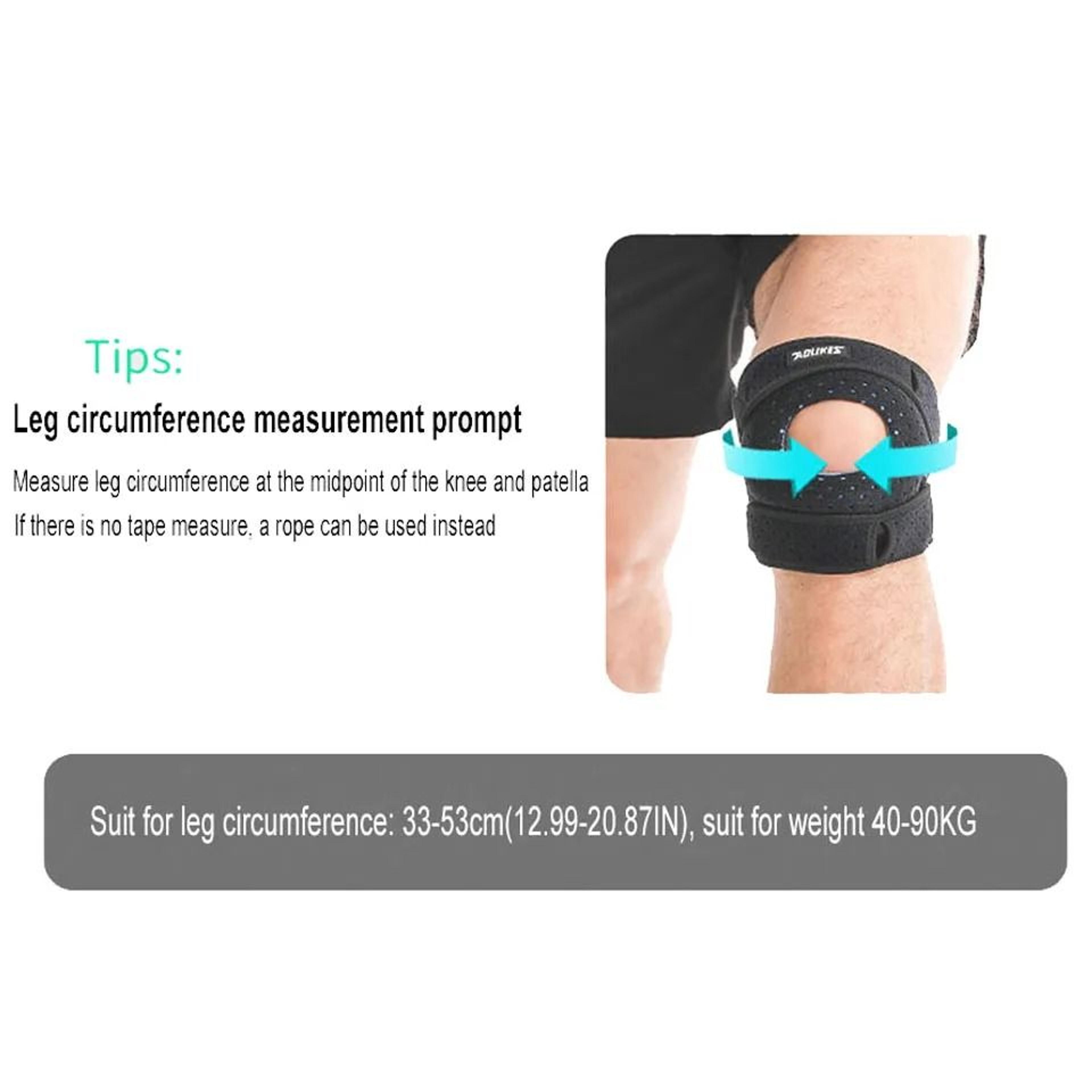 Patella Knee Compression Sleeve With OpenFront Support 2