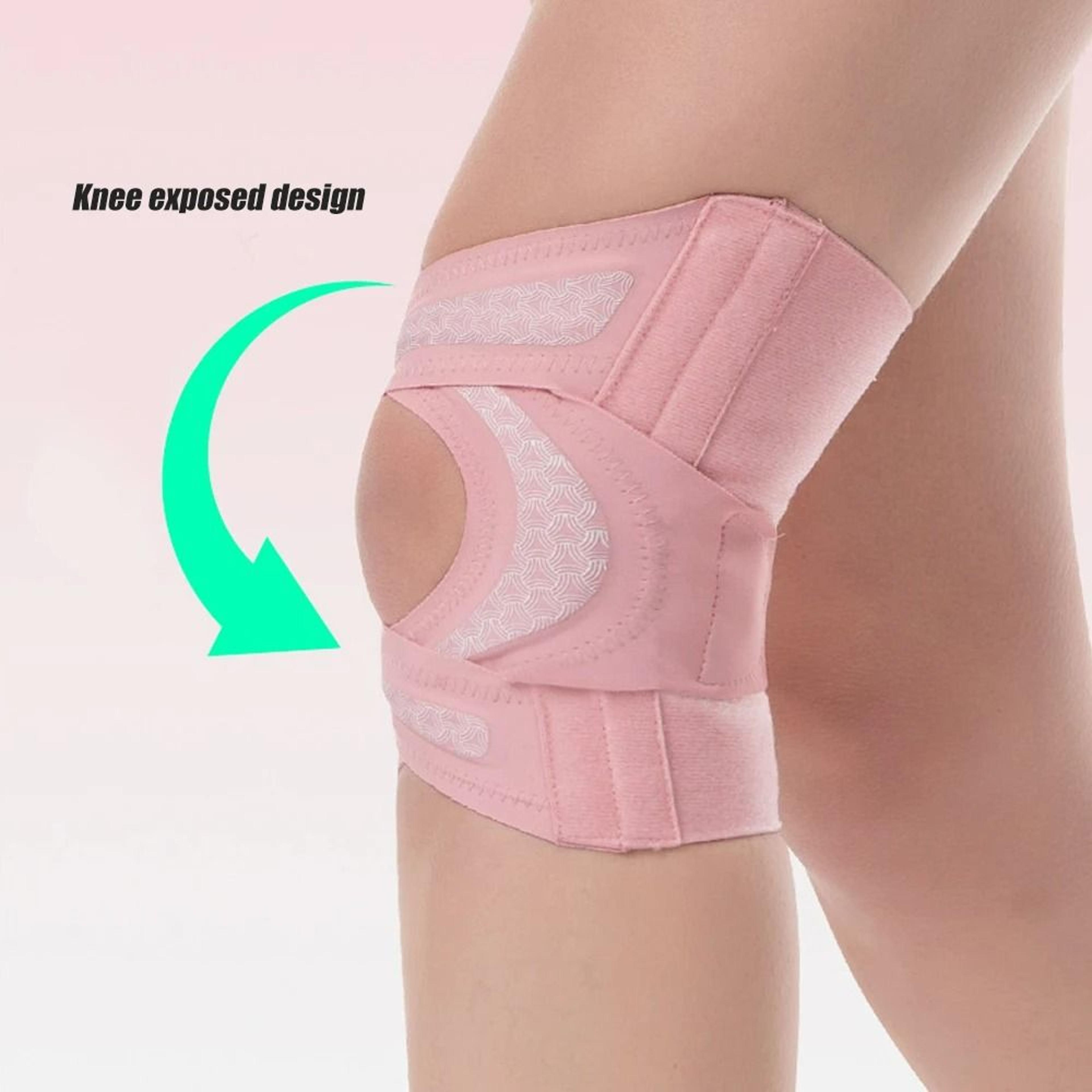 Hinged Knee Brace With Side Stabilizers 2