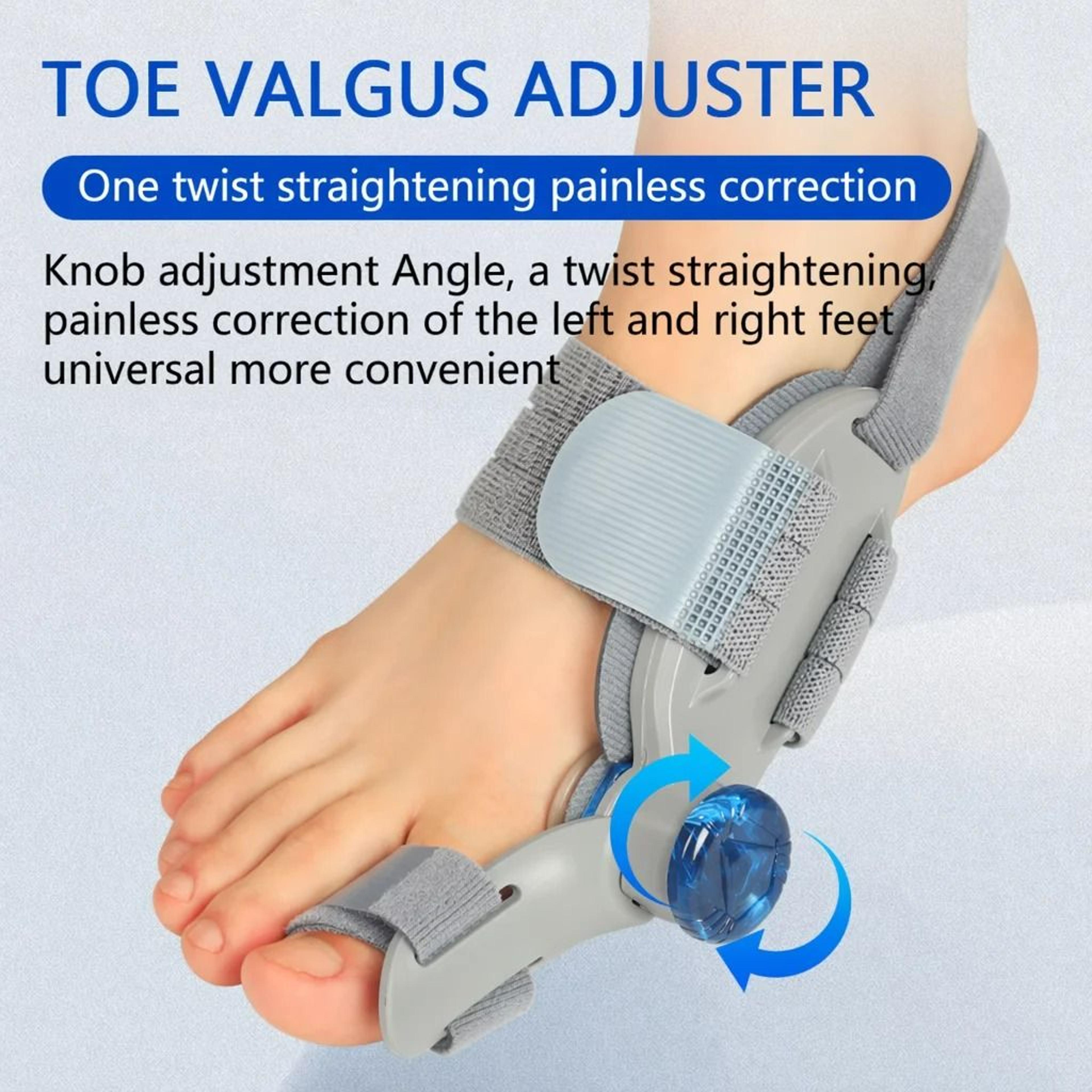 Adjustable Bunion Corrector  Hallux Valgus Knob Alignment Brace 1