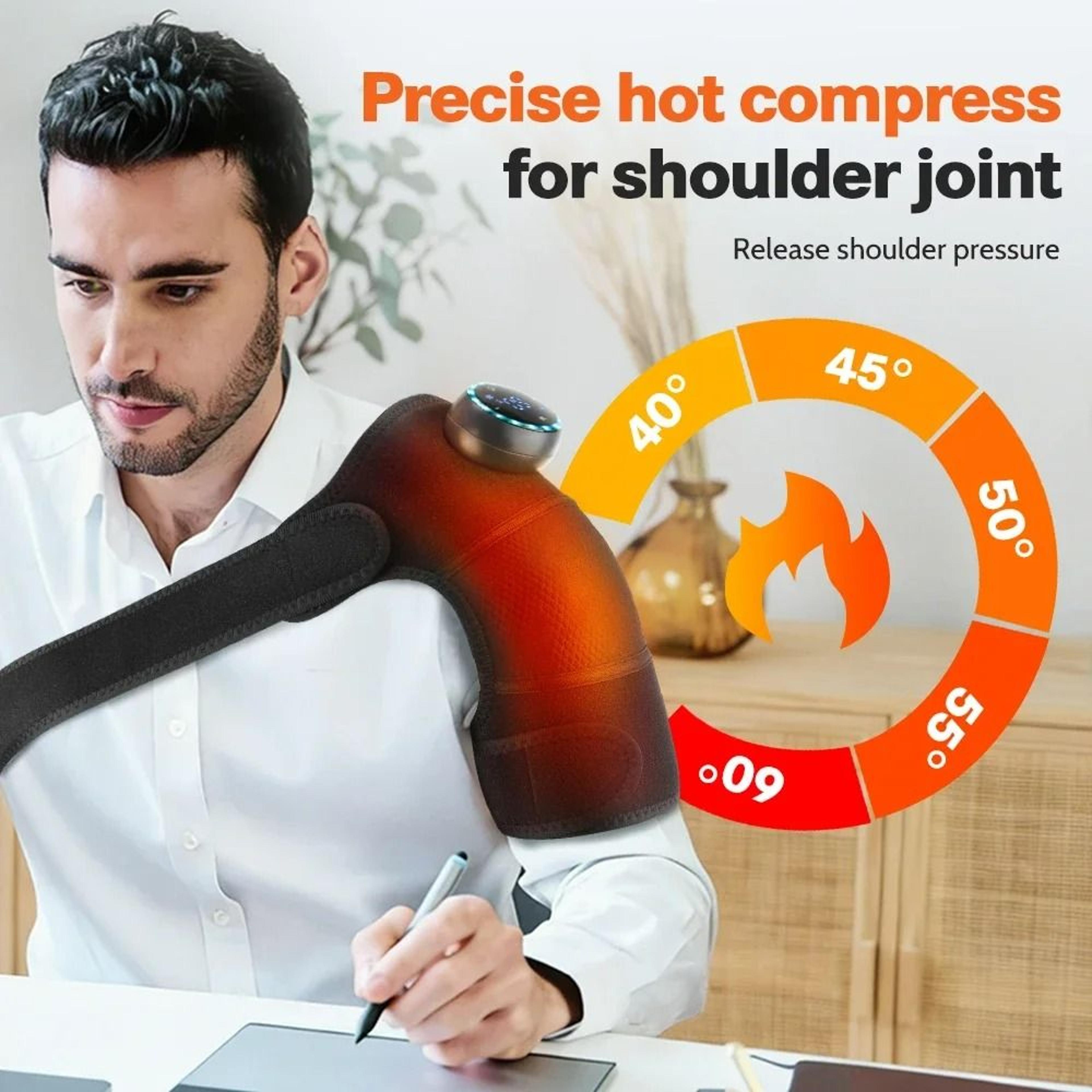 3in1 Cordless Heated Knee Shoulder  Elbow Massager 1
