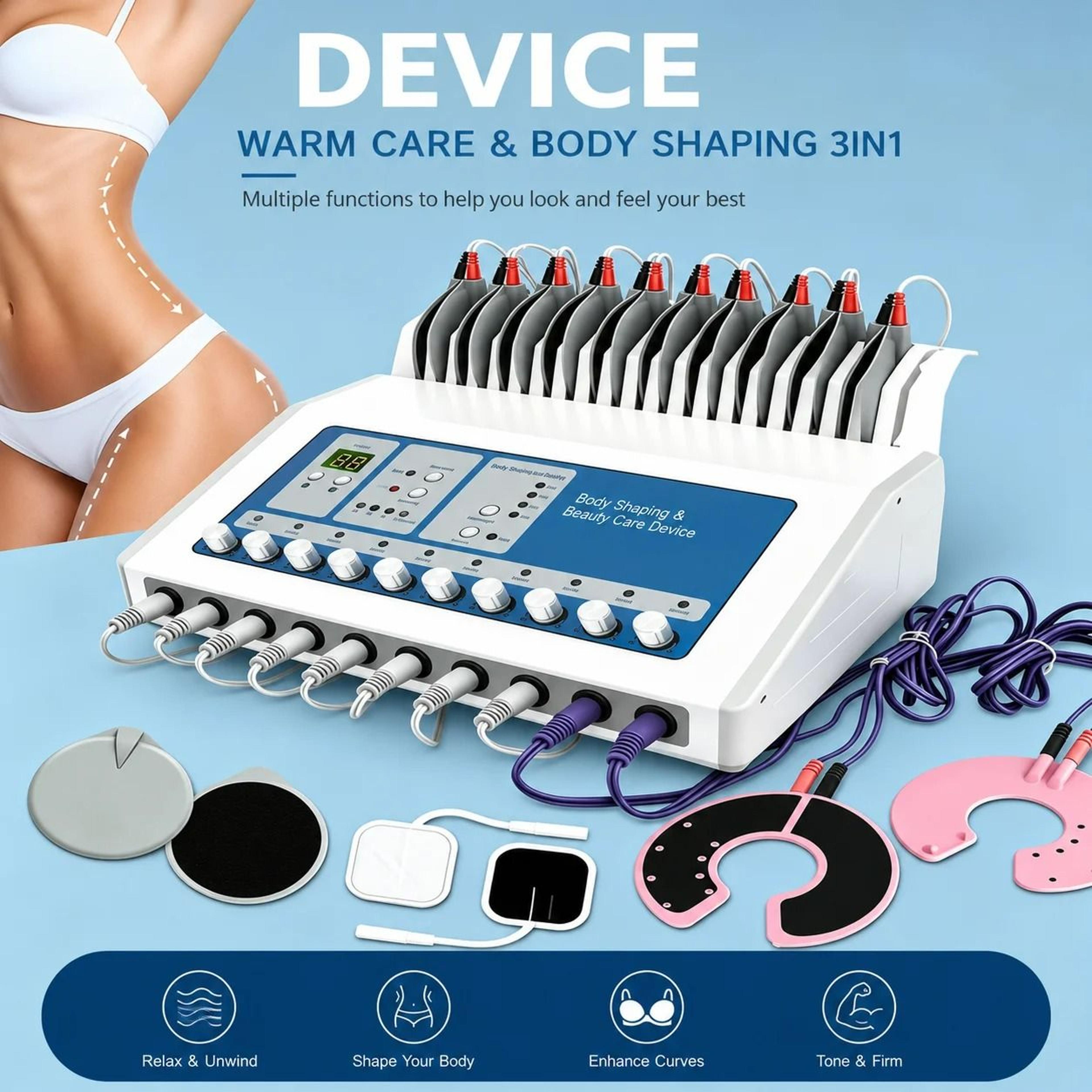 EMS Pulse Massage Beauty Device For Body Relaxation  Toning 2