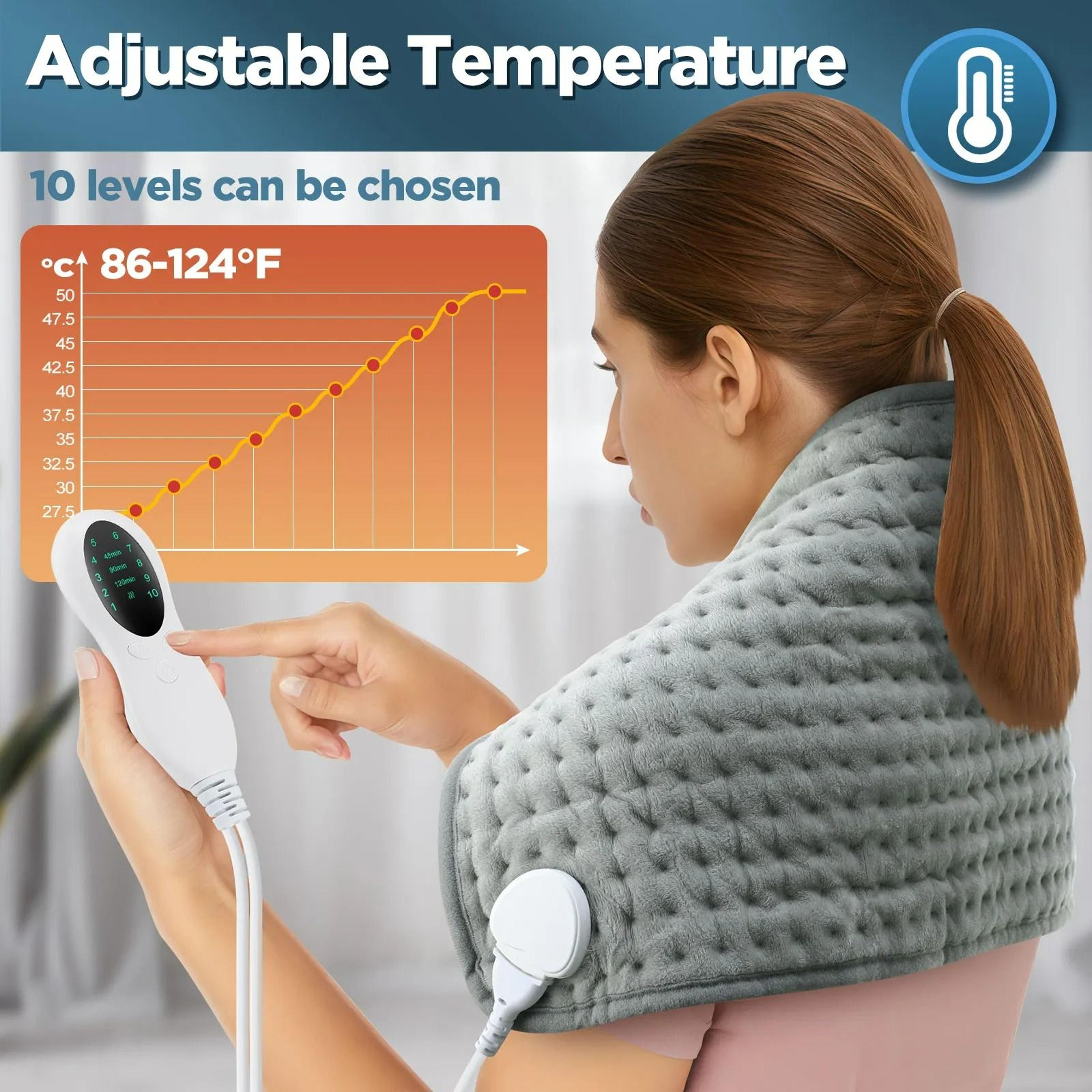 Electric Heating Pad Blanket For Neck Back  Body 3
