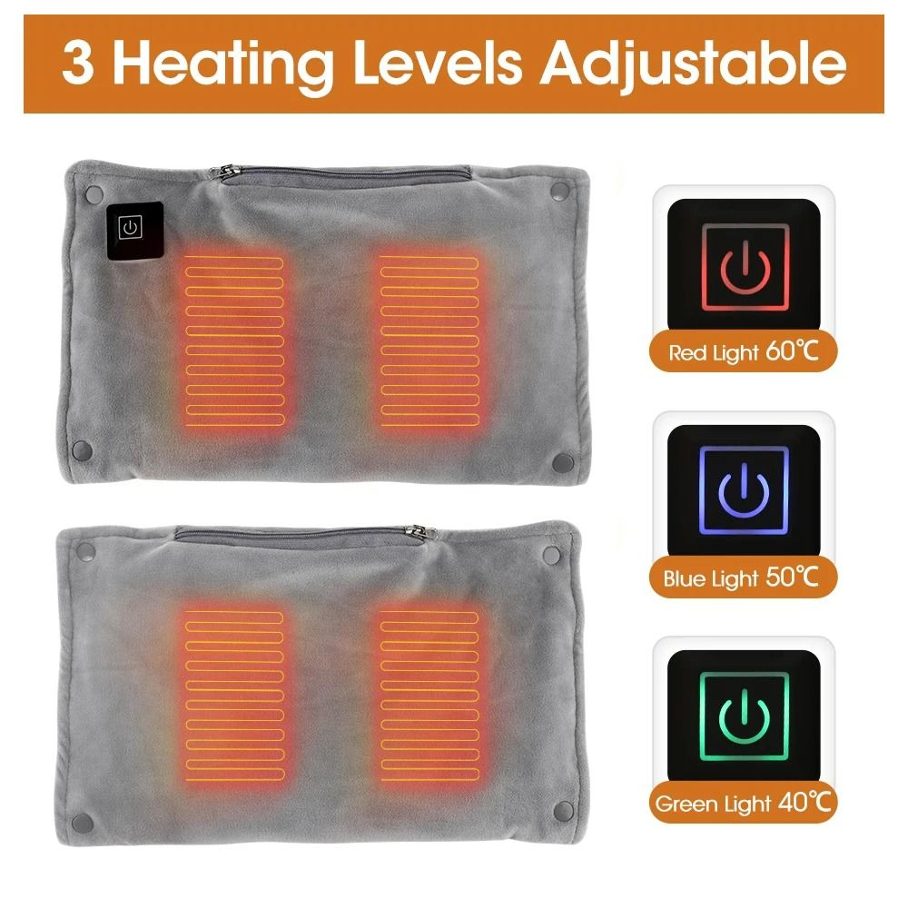 USB Waterproof Electric Heating Pad  Body Warmer Mat 5