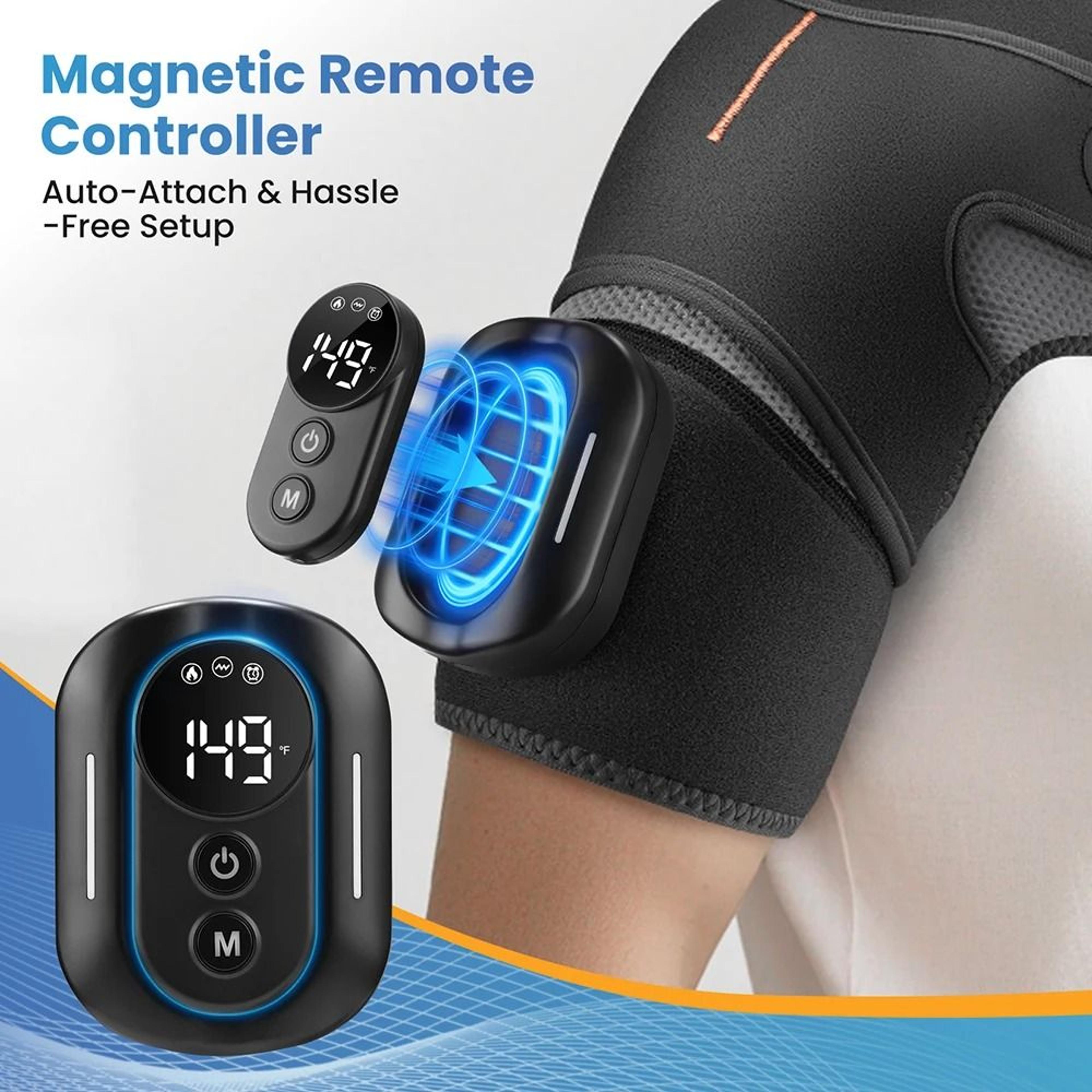 Cordless Heated Shoulder Massager With Remote Control 5