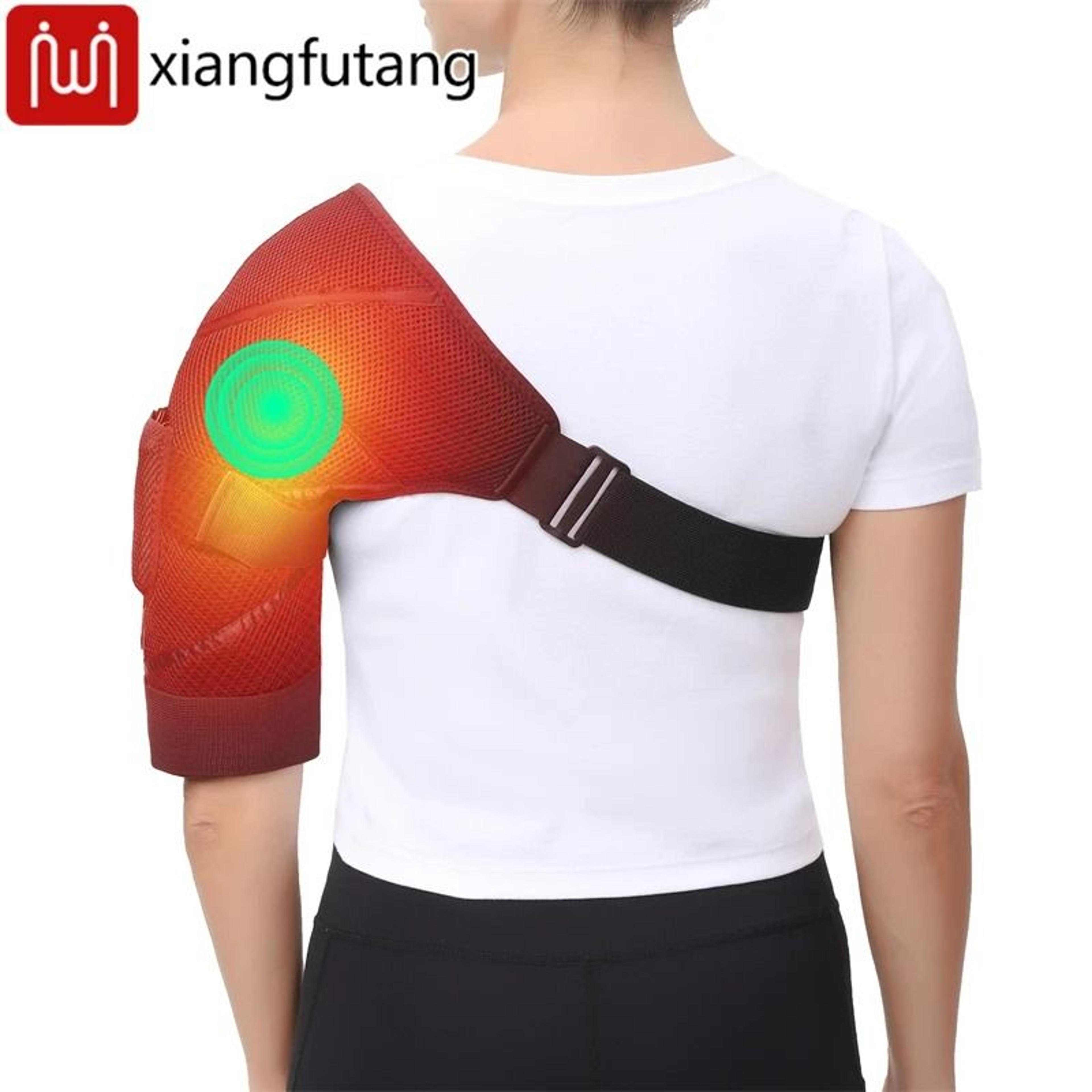 Electric Heated Massage Shoulder Brace With 3 Temperature Settings 3