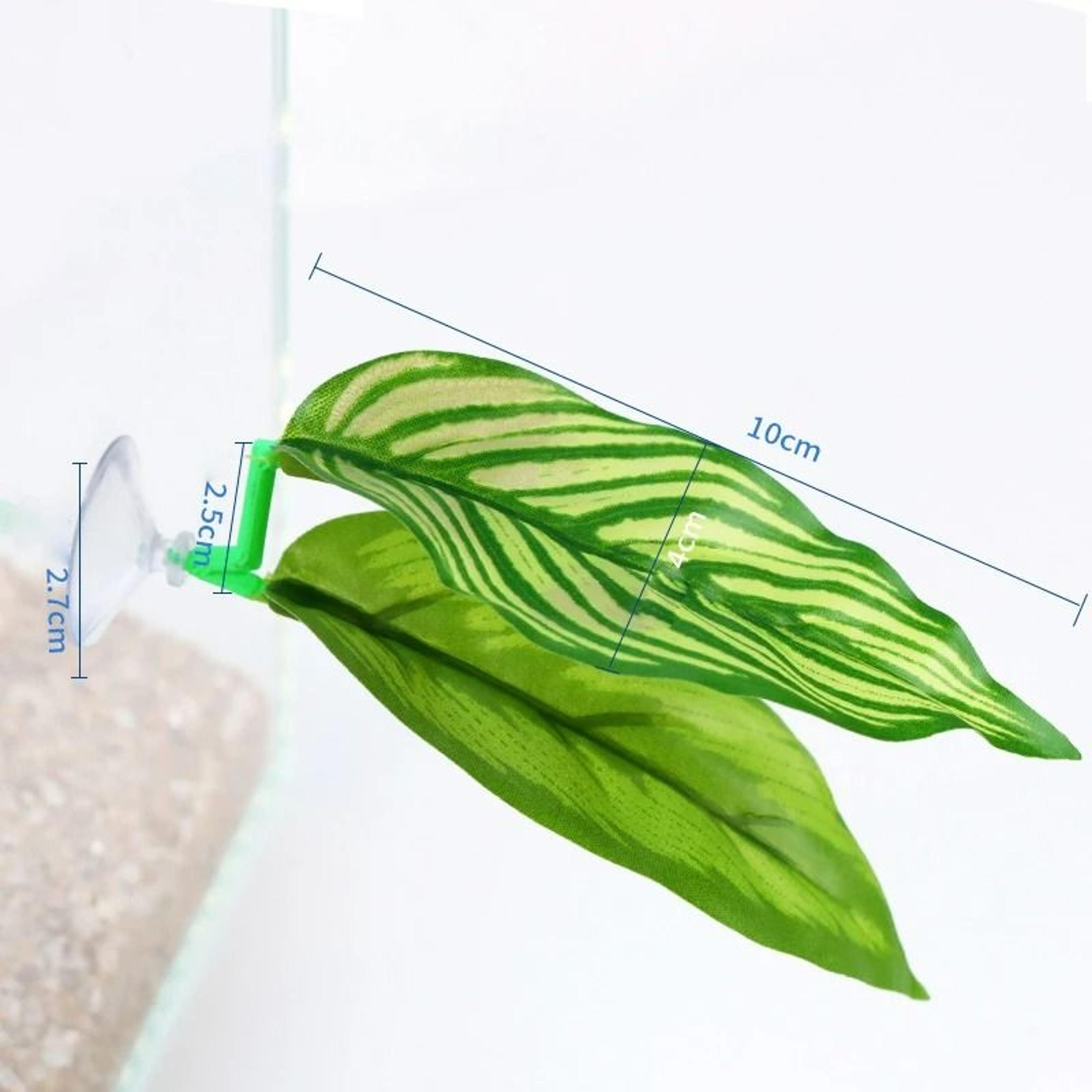 Betta Fish Resting Leaf Hammock With Suction Cup 9