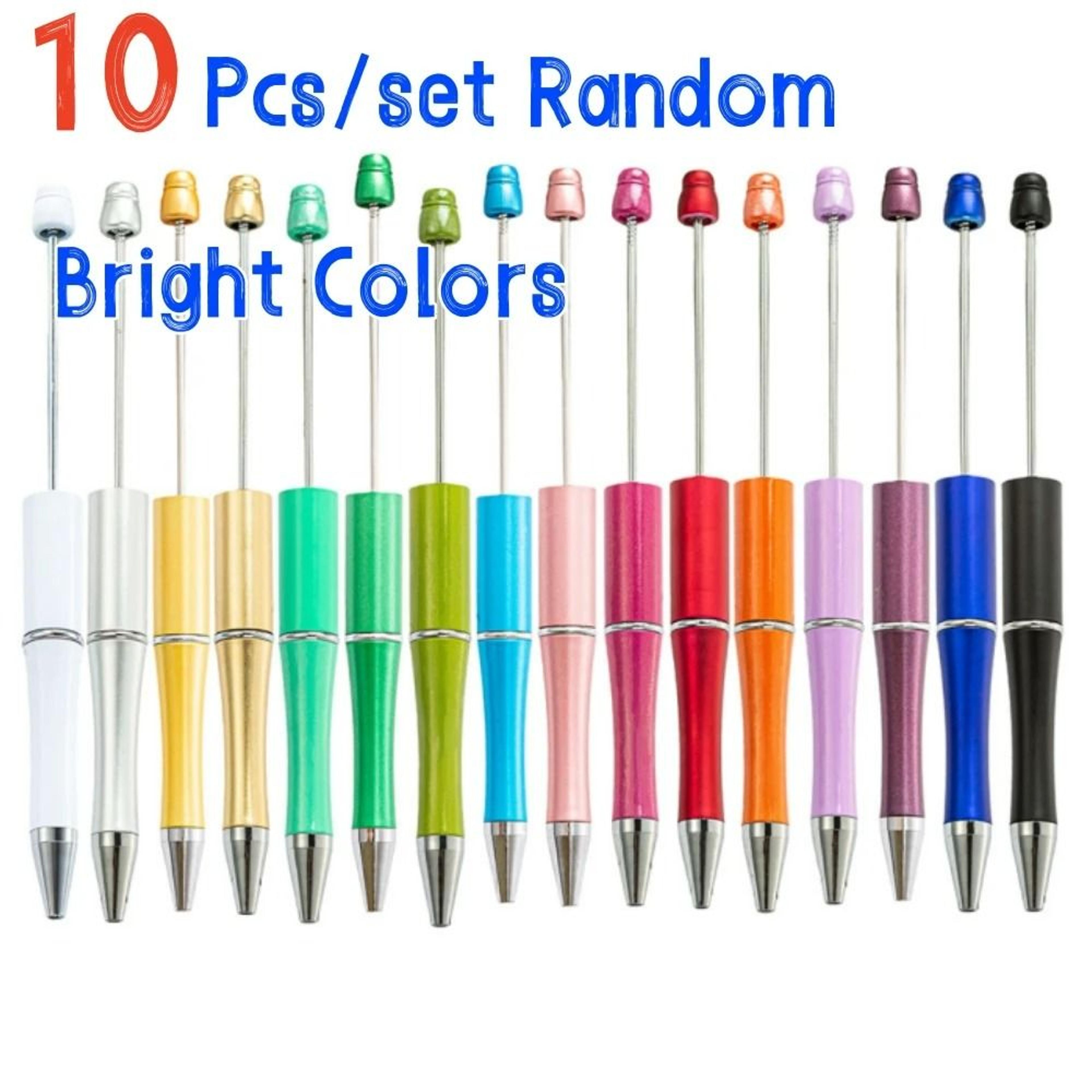 10Piece DIY Mixed Beadable Ballpoint Pen Set 10