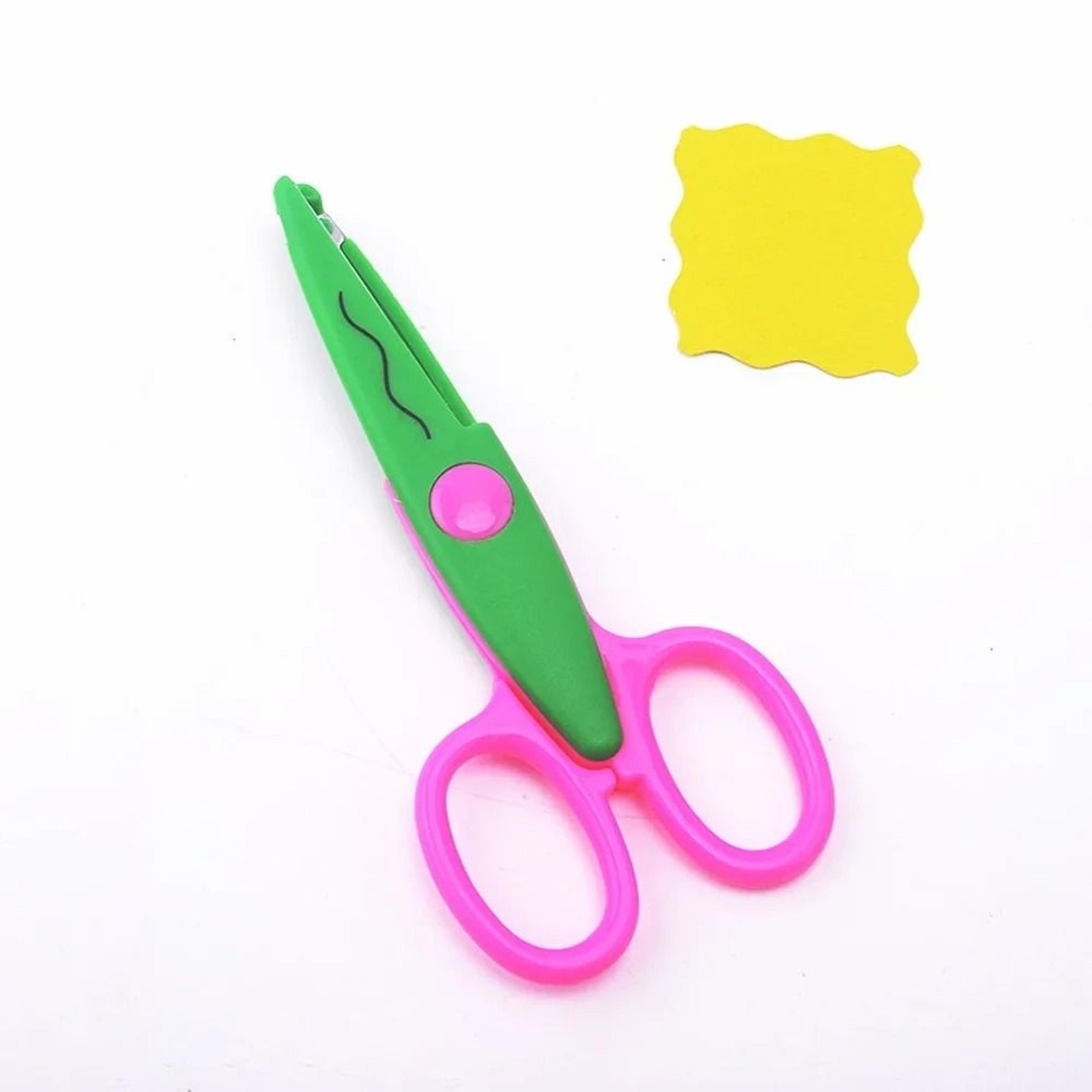 Student DIY Decorative Lace Edge Safety Scissors Set 9
