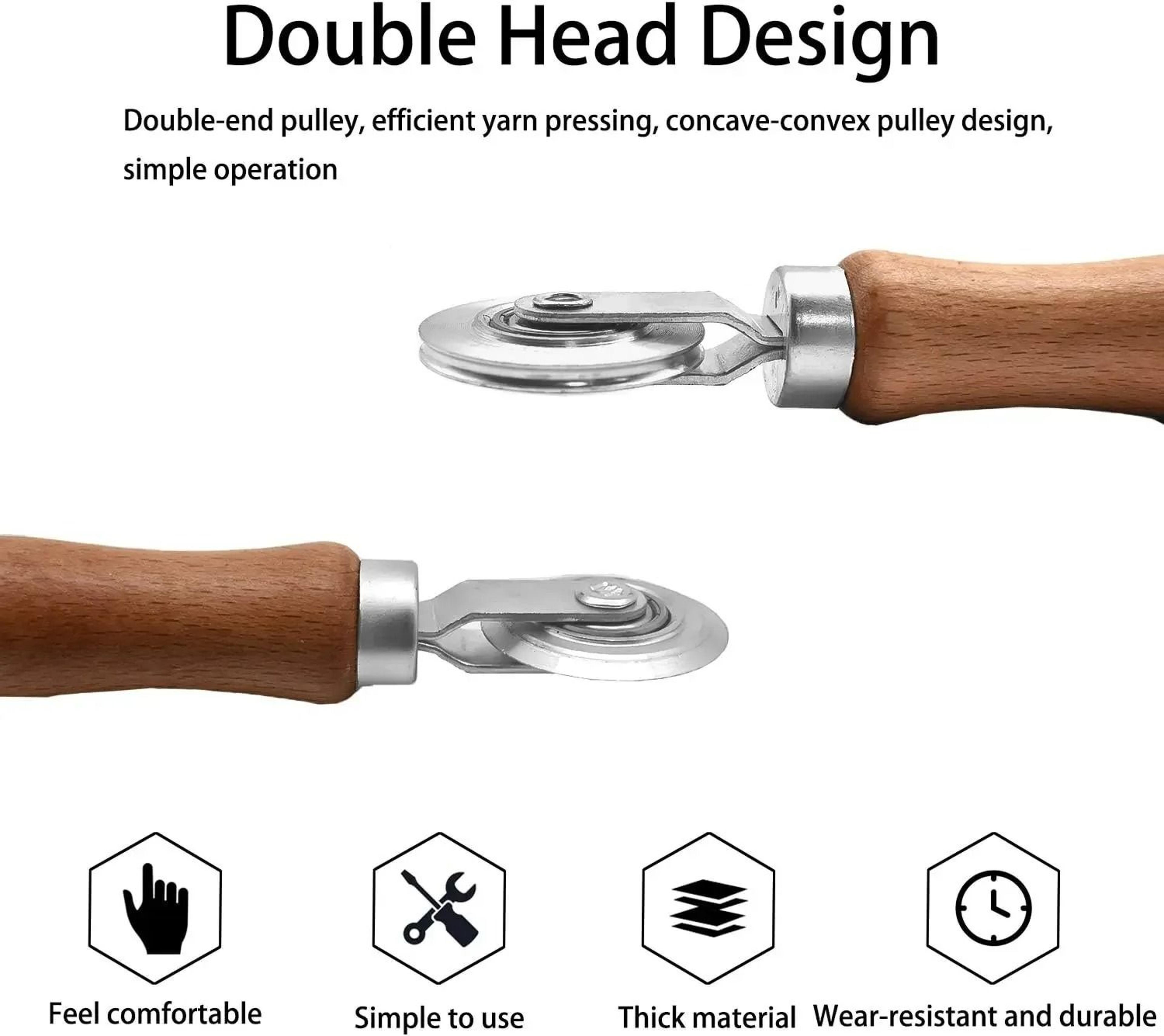 DualWheel Screen Spline Rolling Tool For Window  Door Repair 3