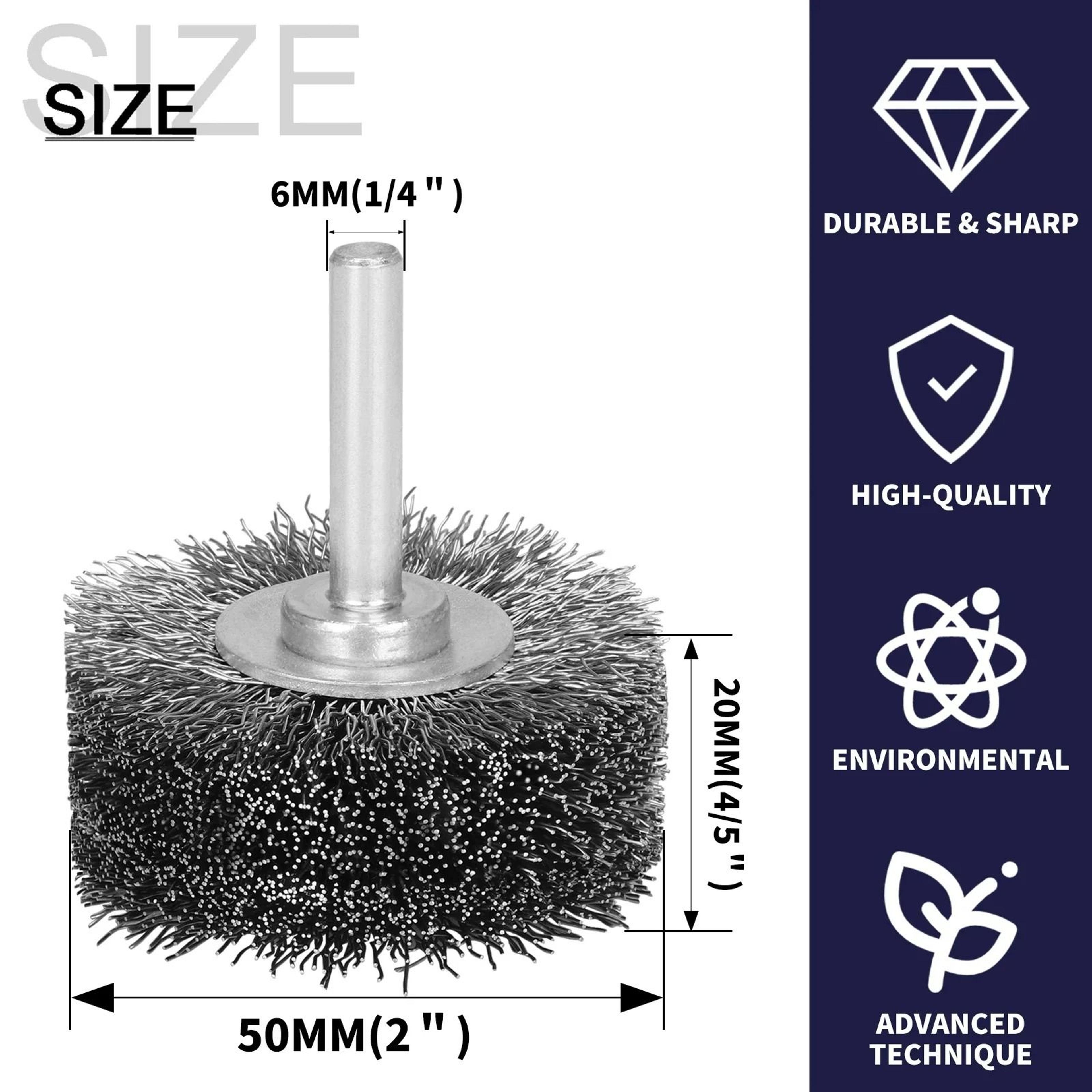 HighHardness Stainless Steel Wire Brush Wheel 5