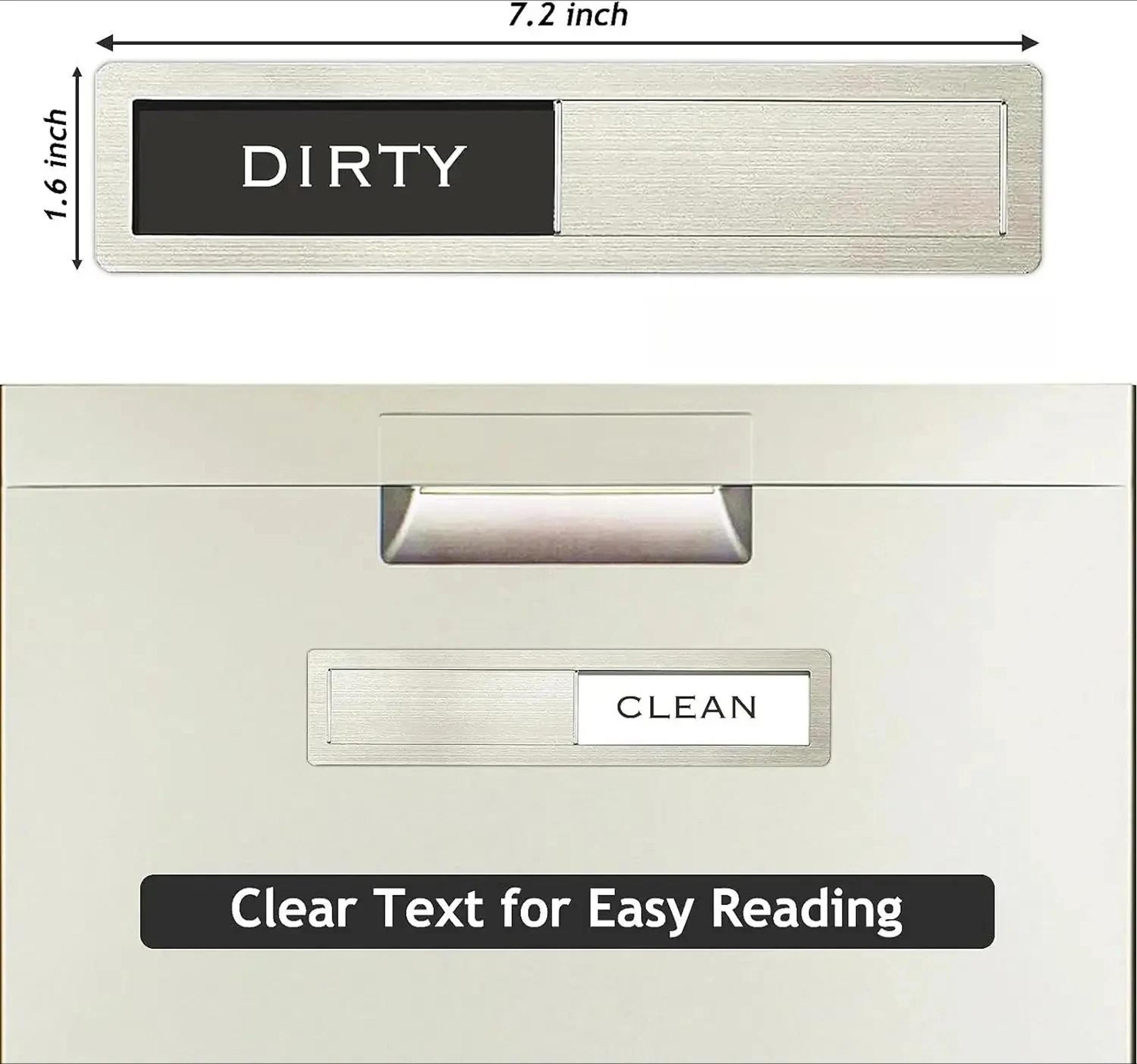 Dishwasher CleanDirty Magnet Indicator 1