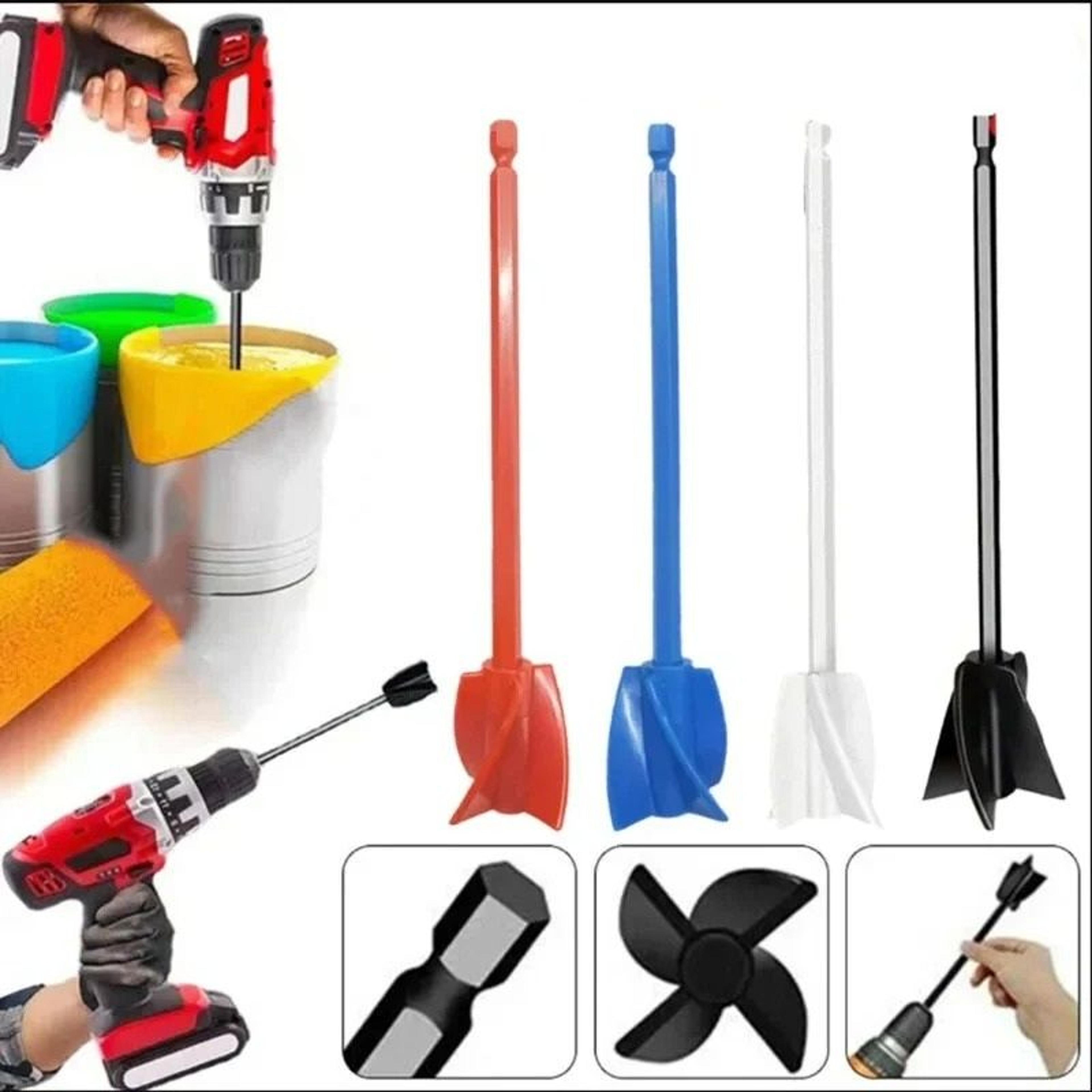 Epoxy Resin  Paint Mixer Drill Attachment Paddle 0