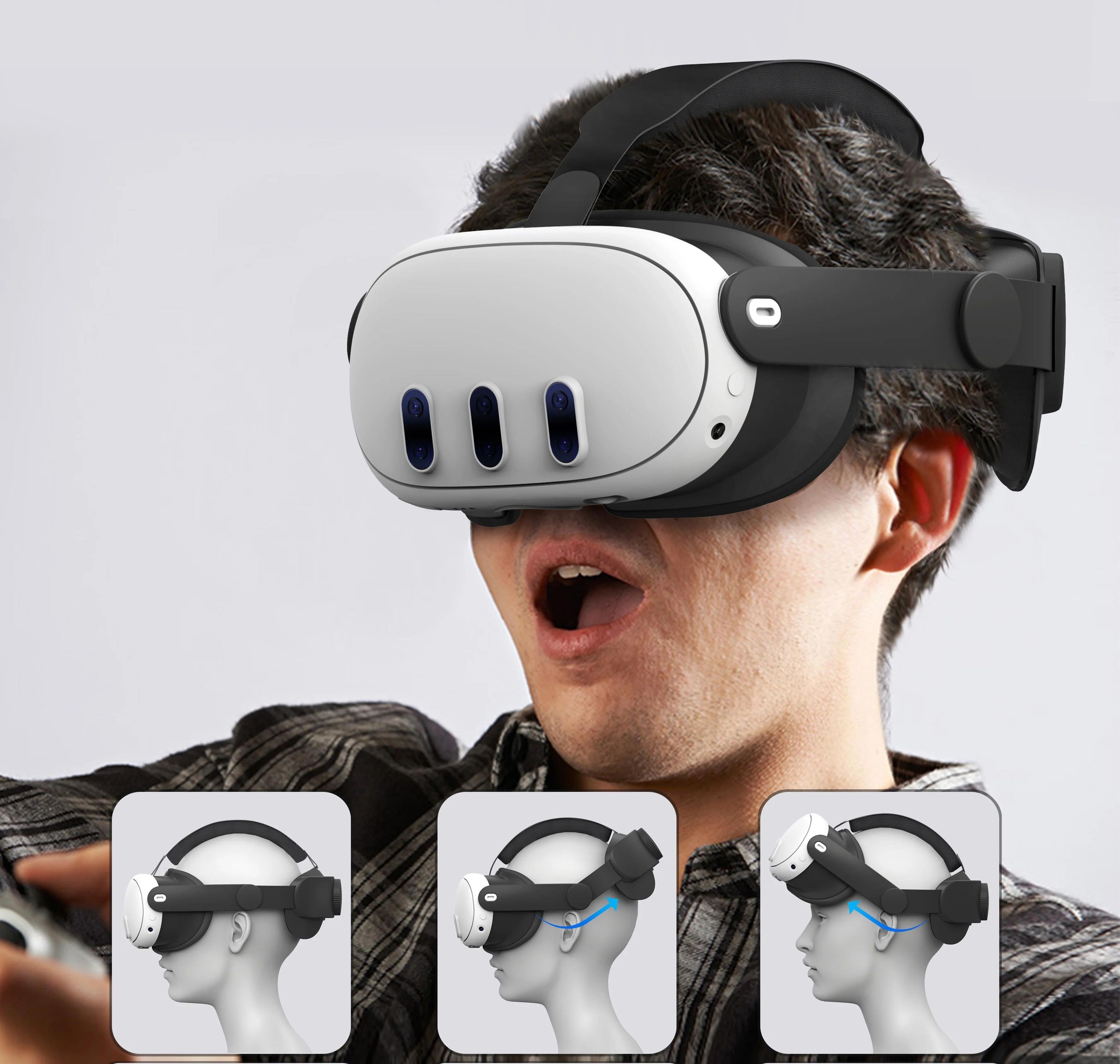 Replaceable Comfort Head Strap For Meta Quest 3 VR Headset 6