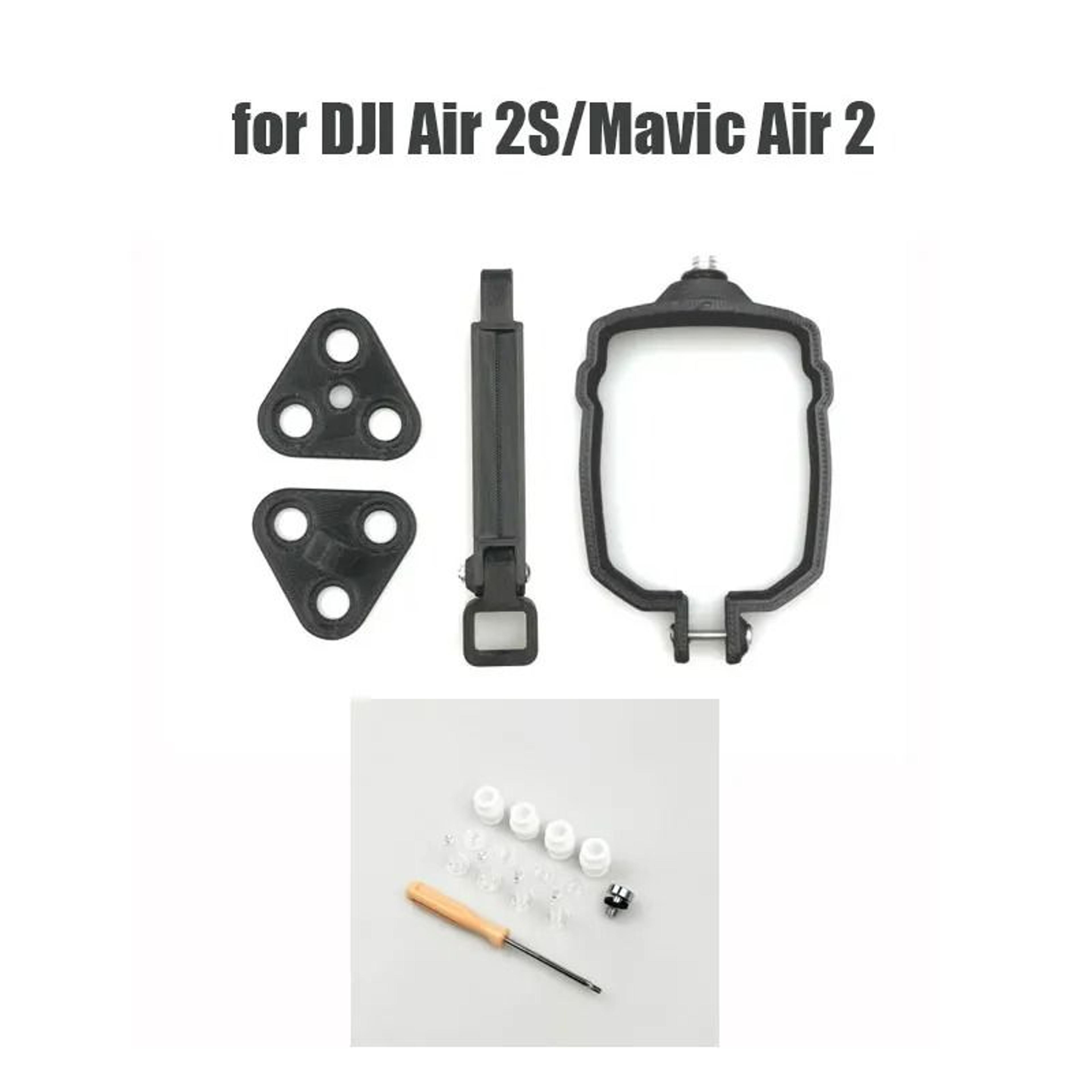 Extended Top Mount Bracket Holder  Action Camera Adapter For DJI Drones 9