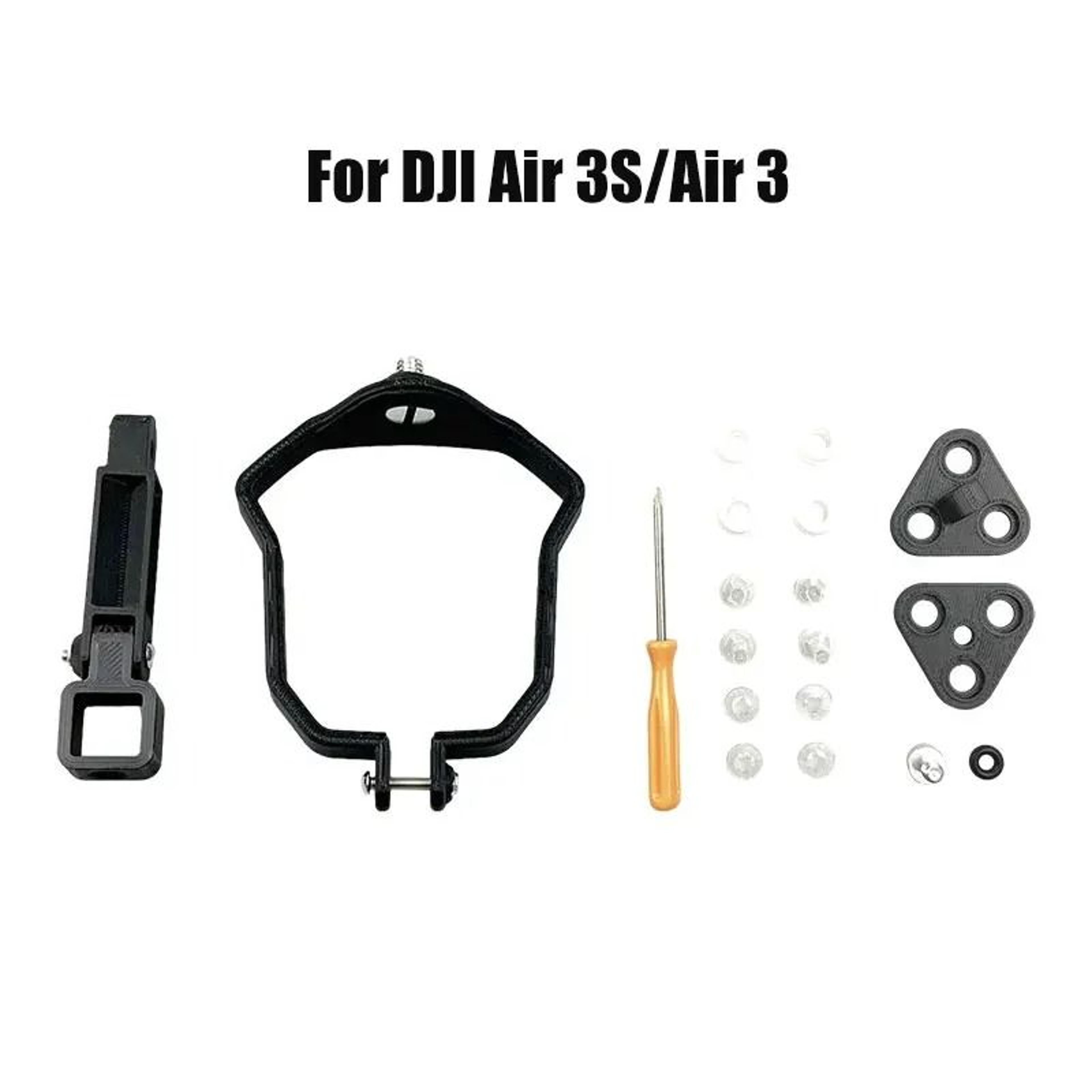 Extended Top Mount Bracket Holder  Action Camera Adapter For DJI Drones 10