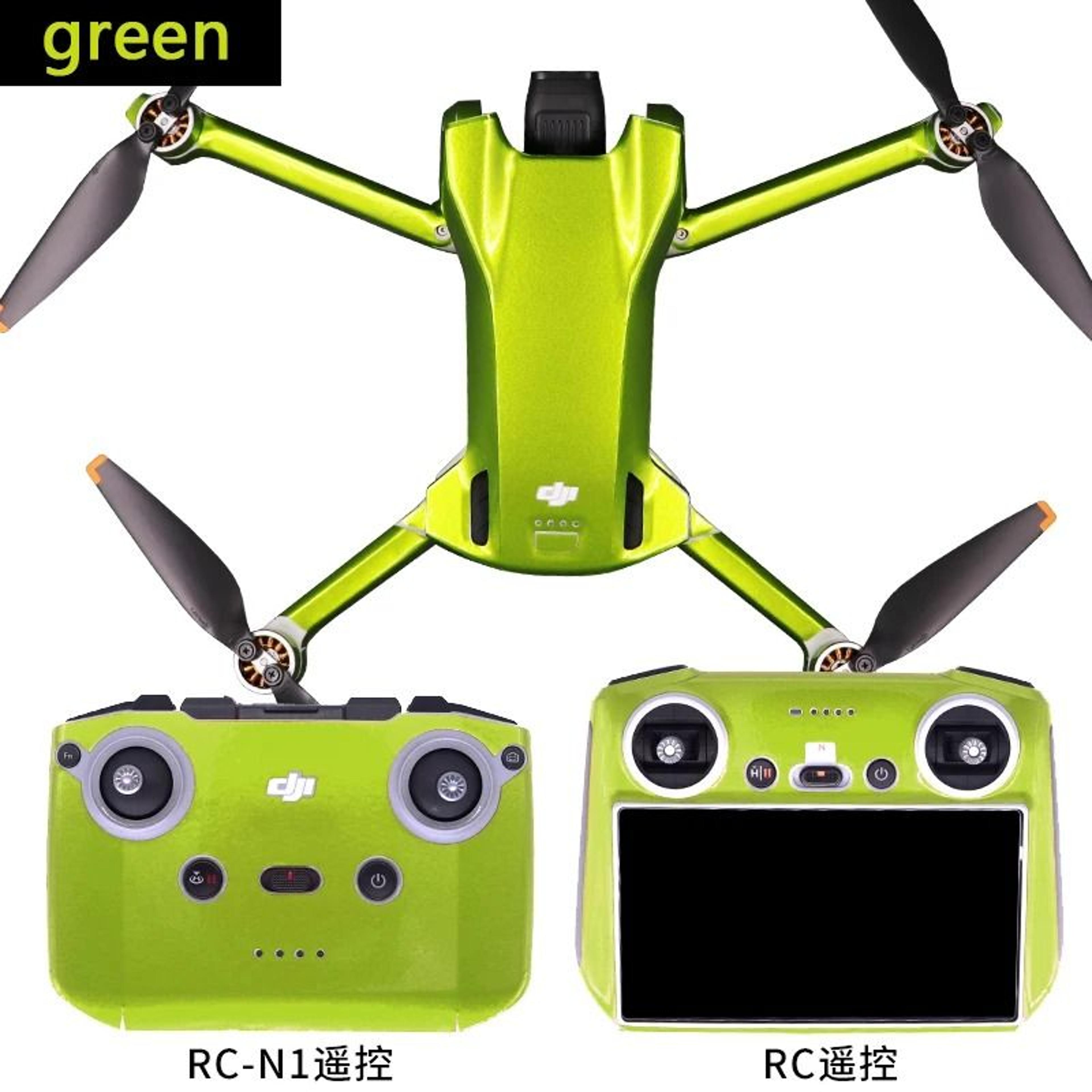 Fluorescent Waterproof PVC Protective Skin Decal Kit For DJI Mini 3 5