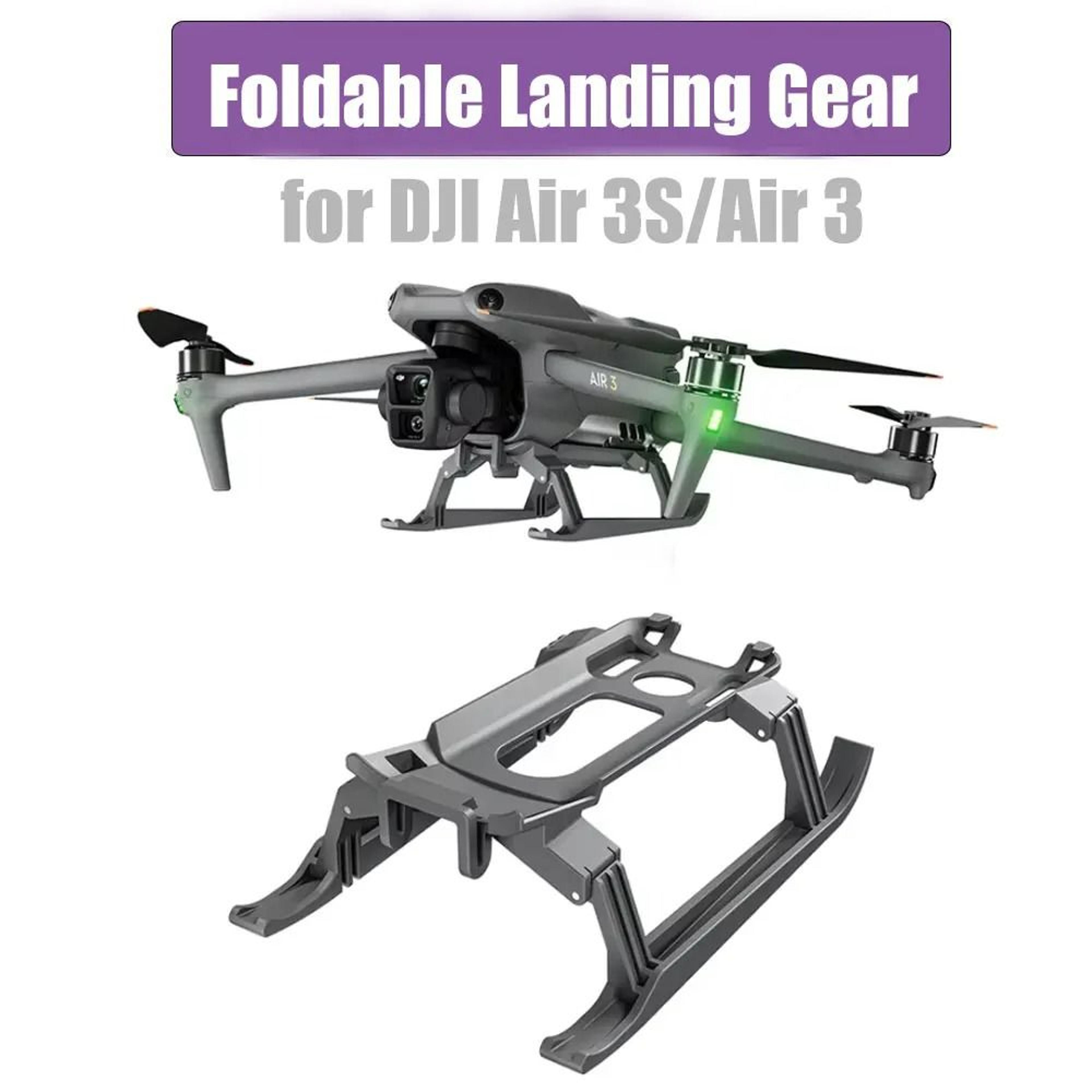 Foldable Extension Landing Gear  Leg Heights Protector For DJI Air 3S  Air 3 1