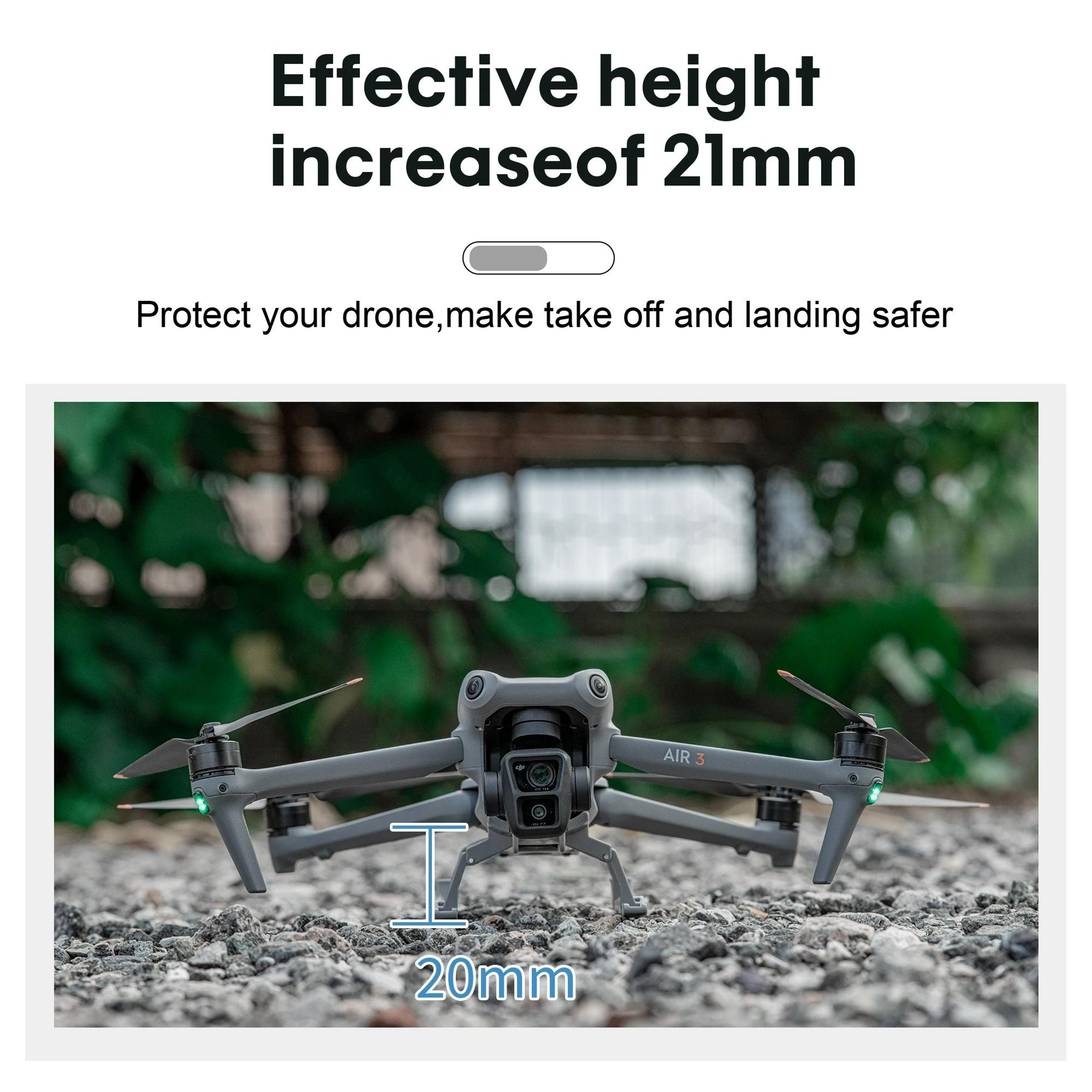 Foldable Extension Landing Gear  Leg Heights Protector For DJI Air 3S  Air 3 3