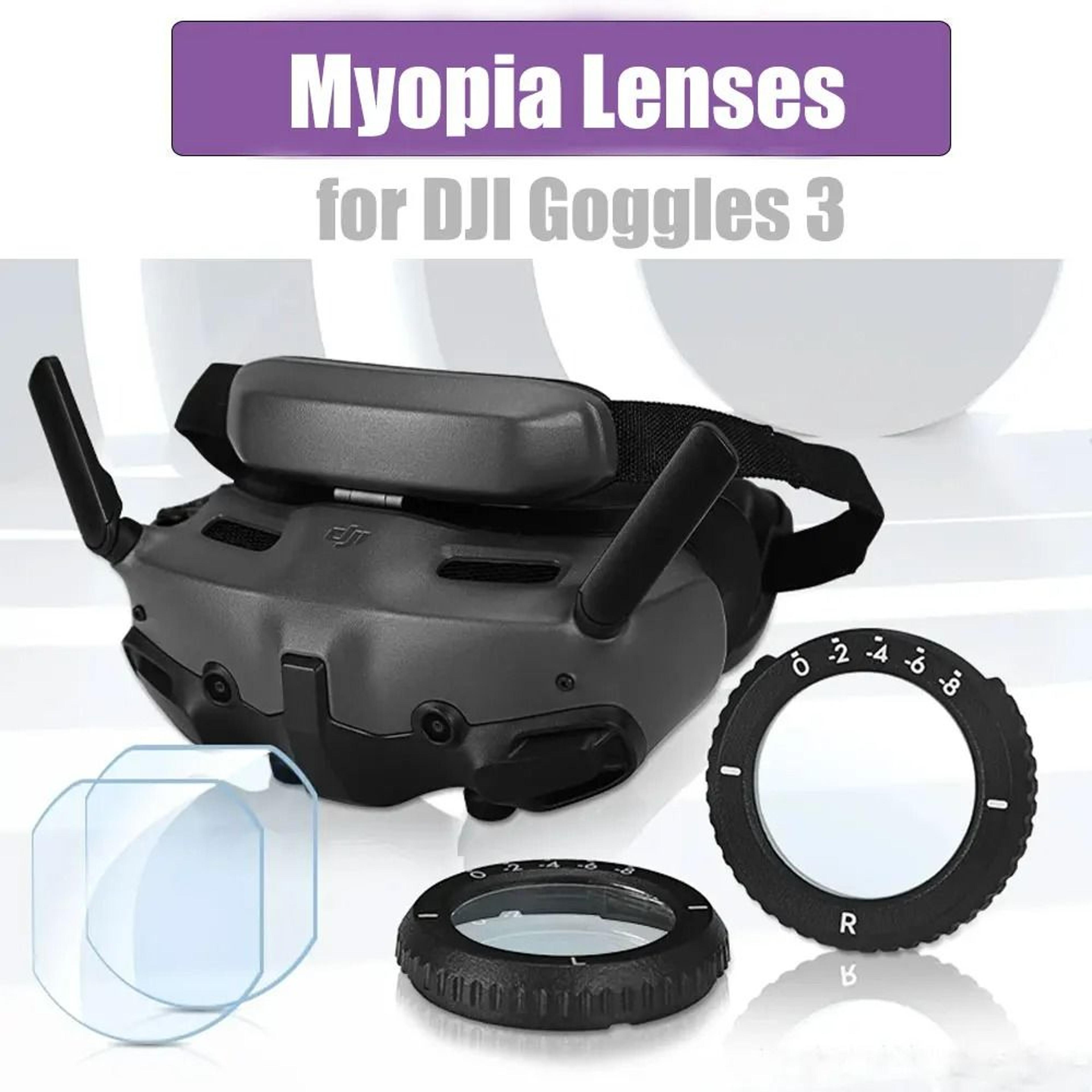 AntiBlue Light Corrective Myopia Lens Inserts For DJI Goggles 3  Avata 2 1