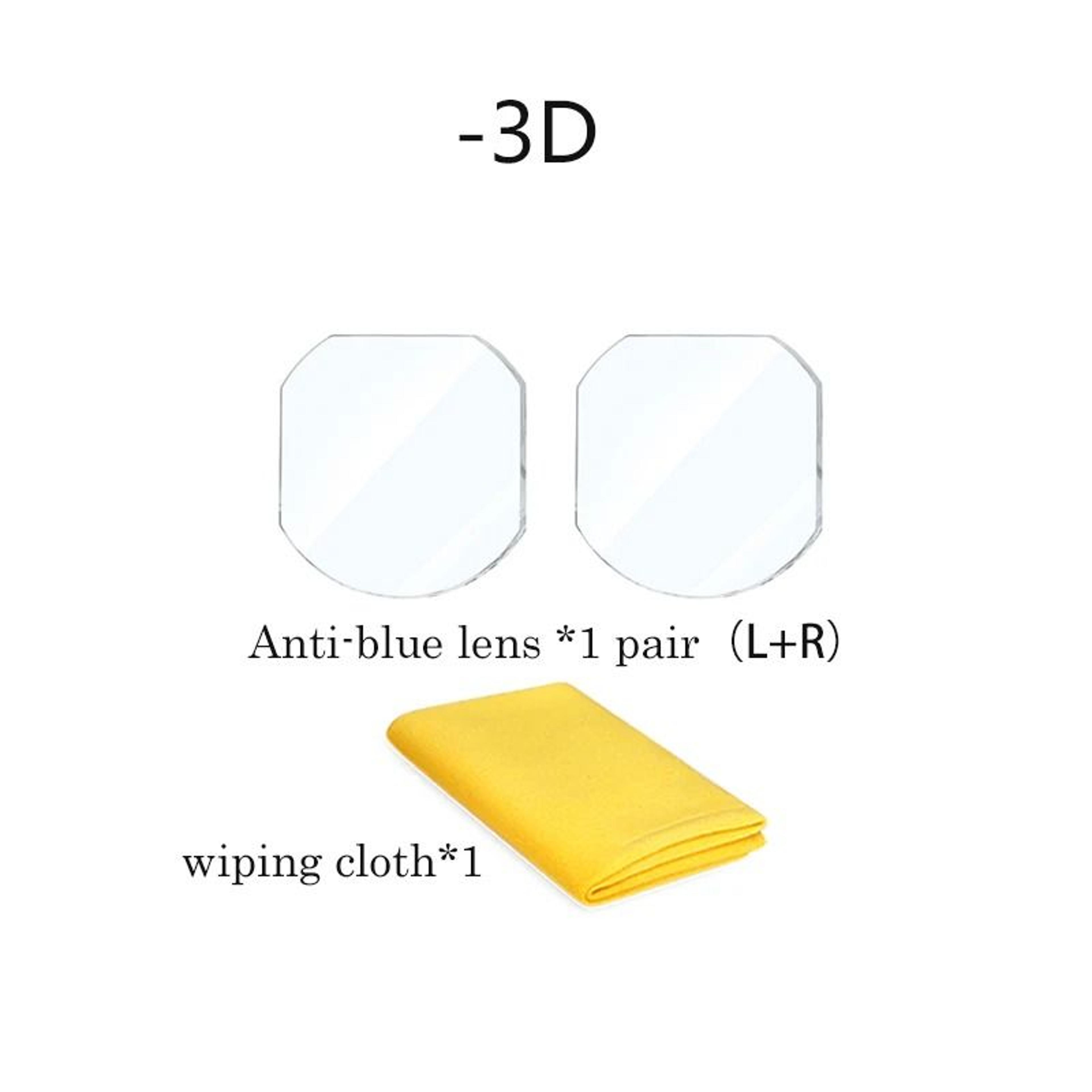AntiBlue Light Corrective Myopia Lens Inserts For DJI Goggles 3  Avata 2 5