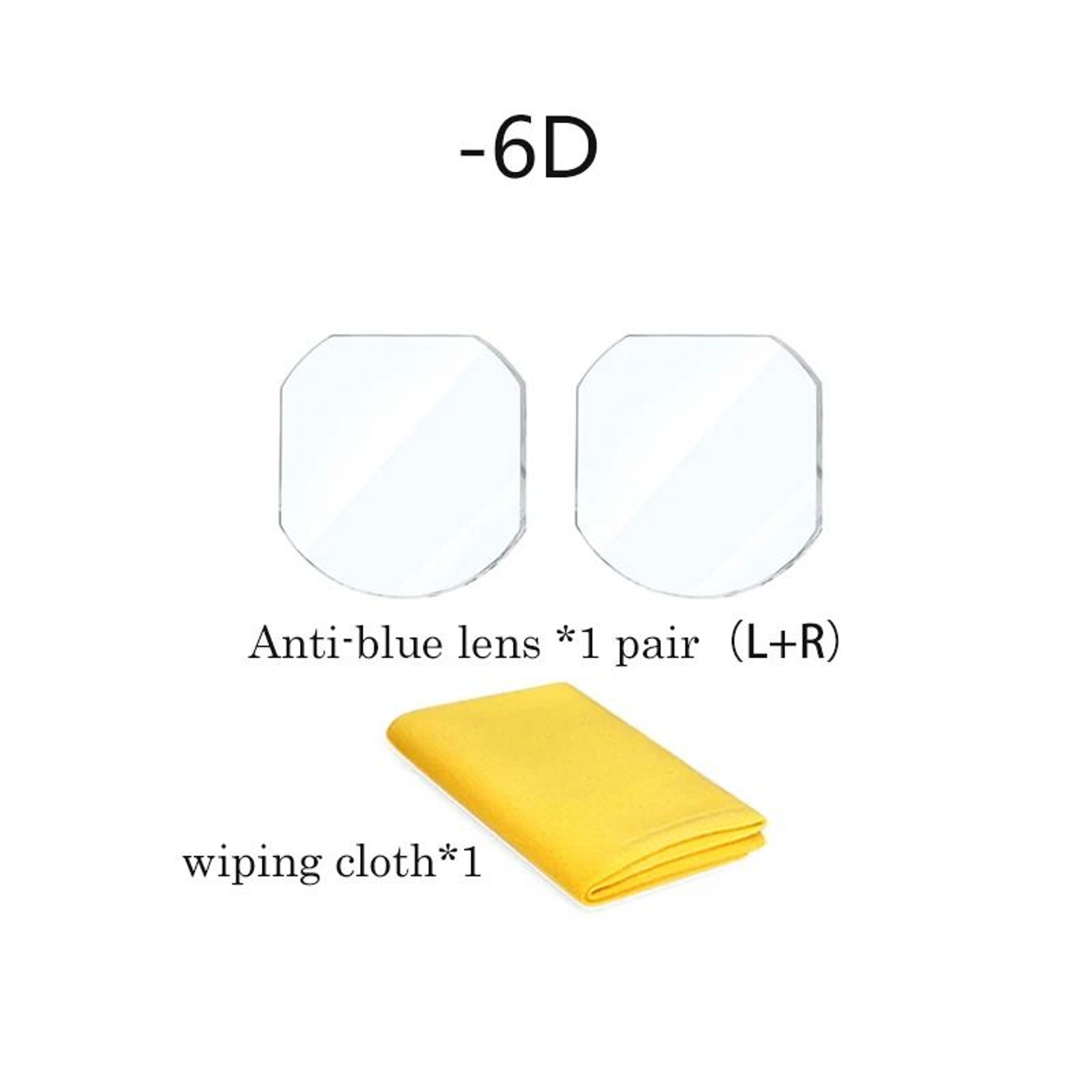 AntiBlue Light Corrective Myopia Lens Inserts For DJI Goggles 3  Avata 2 8