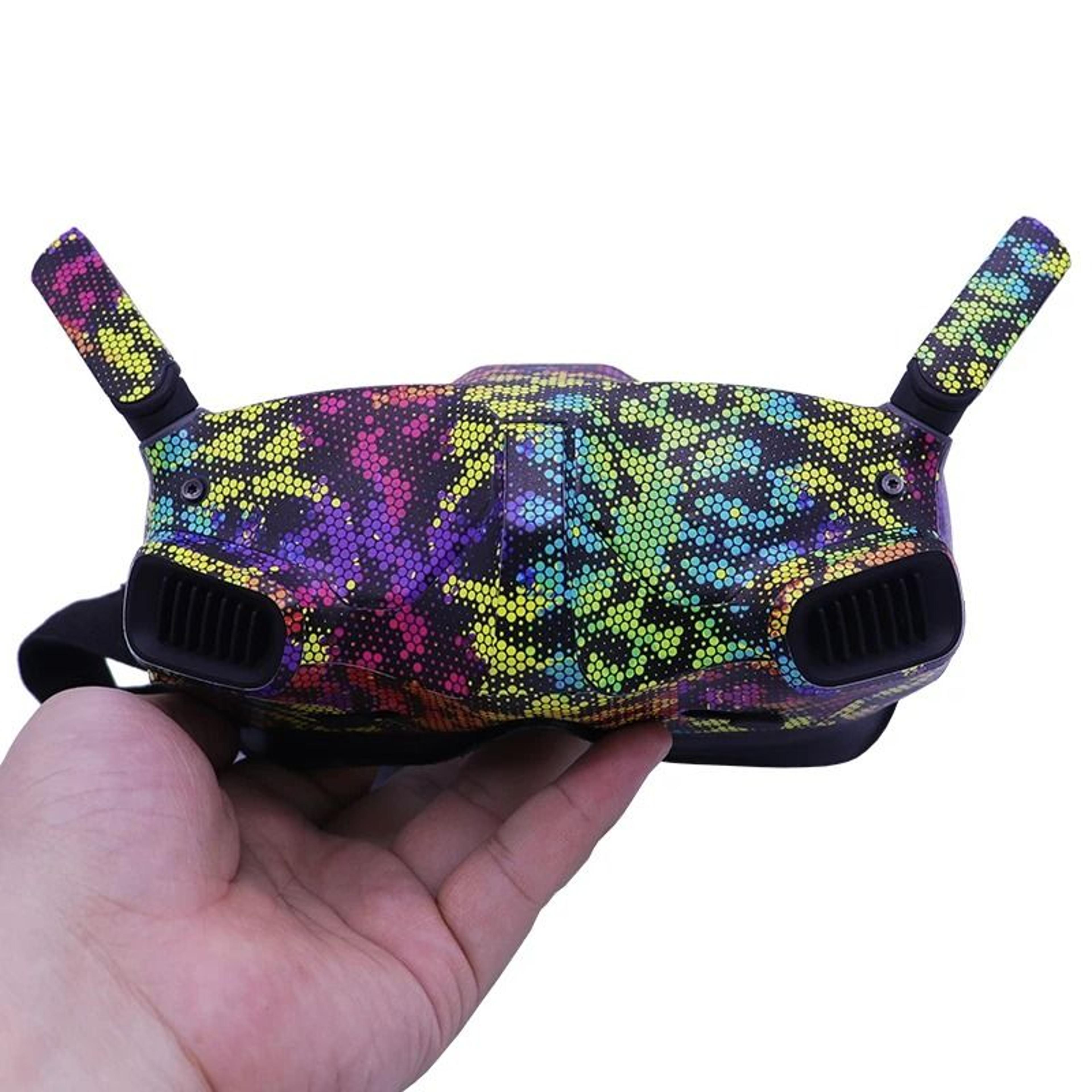 Colorful Waterproof PVC Protective Skin Decal Kit For DJI Goggles Integra  FPV Accessories 2