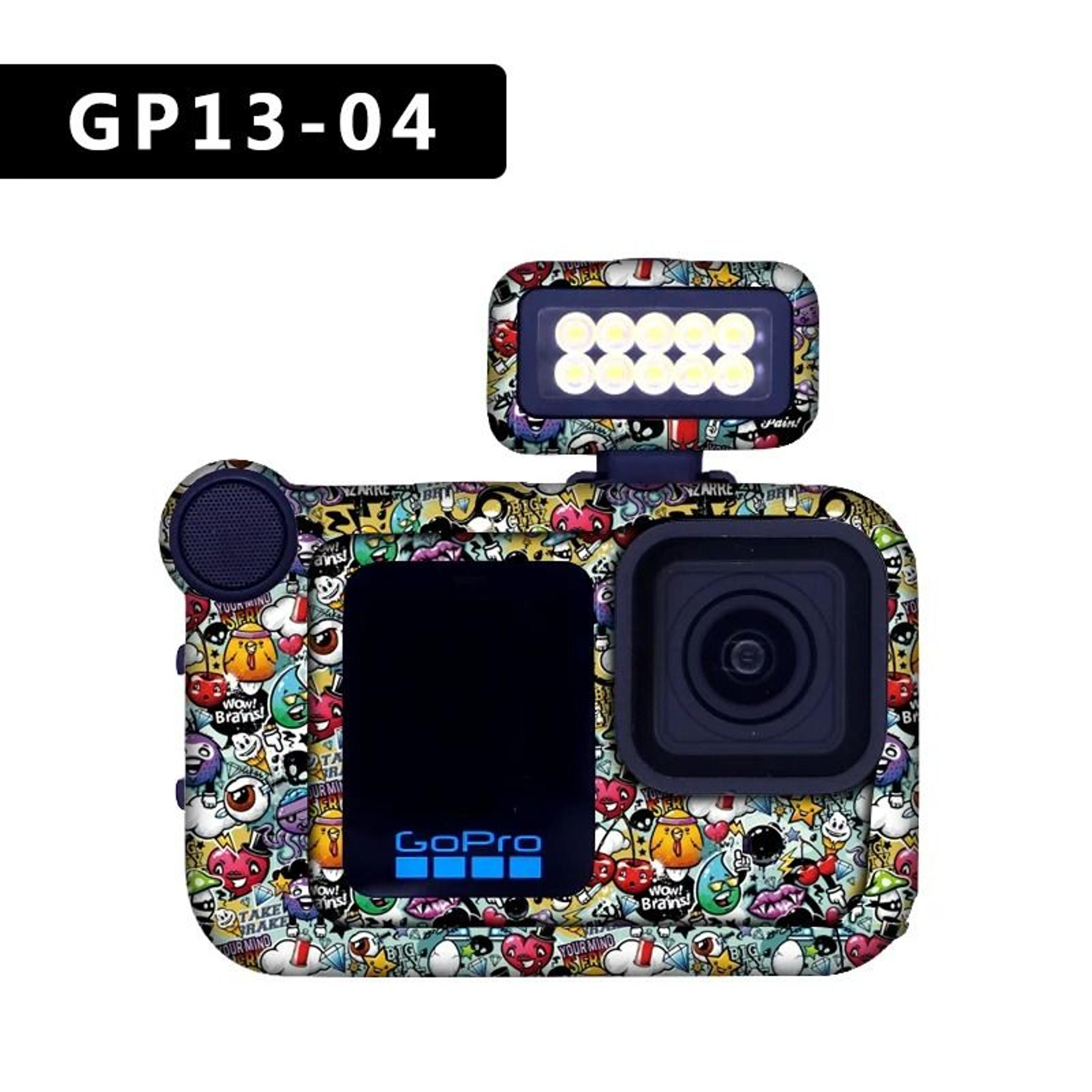 Full Surround AntiScratch Waterproof PVC Protective Skin Decal Kit For GoPro Hero 13 Black 7