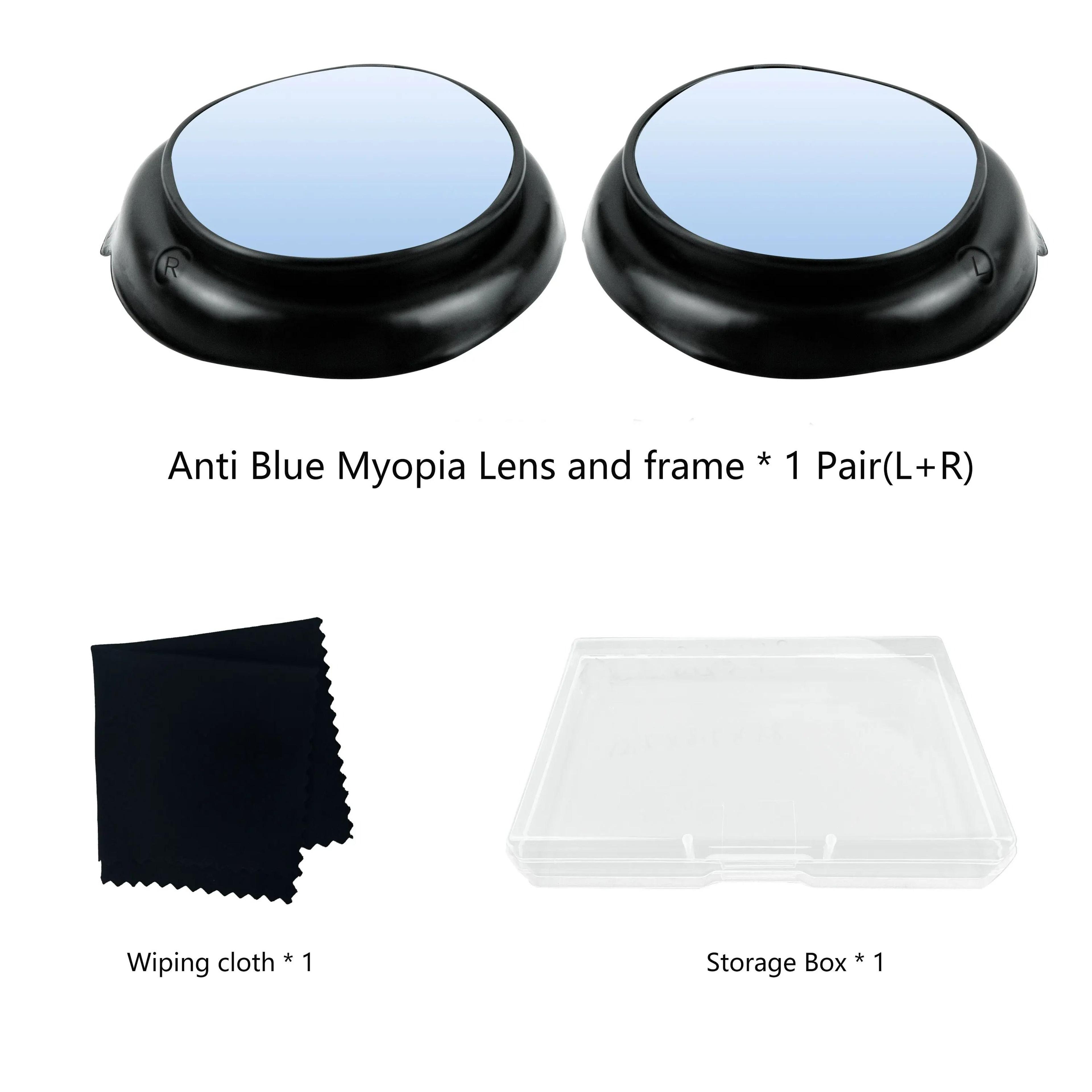 Magnetic AntiBlue Light  Prescription Lens Insert Frames For Meta Quest 3 9