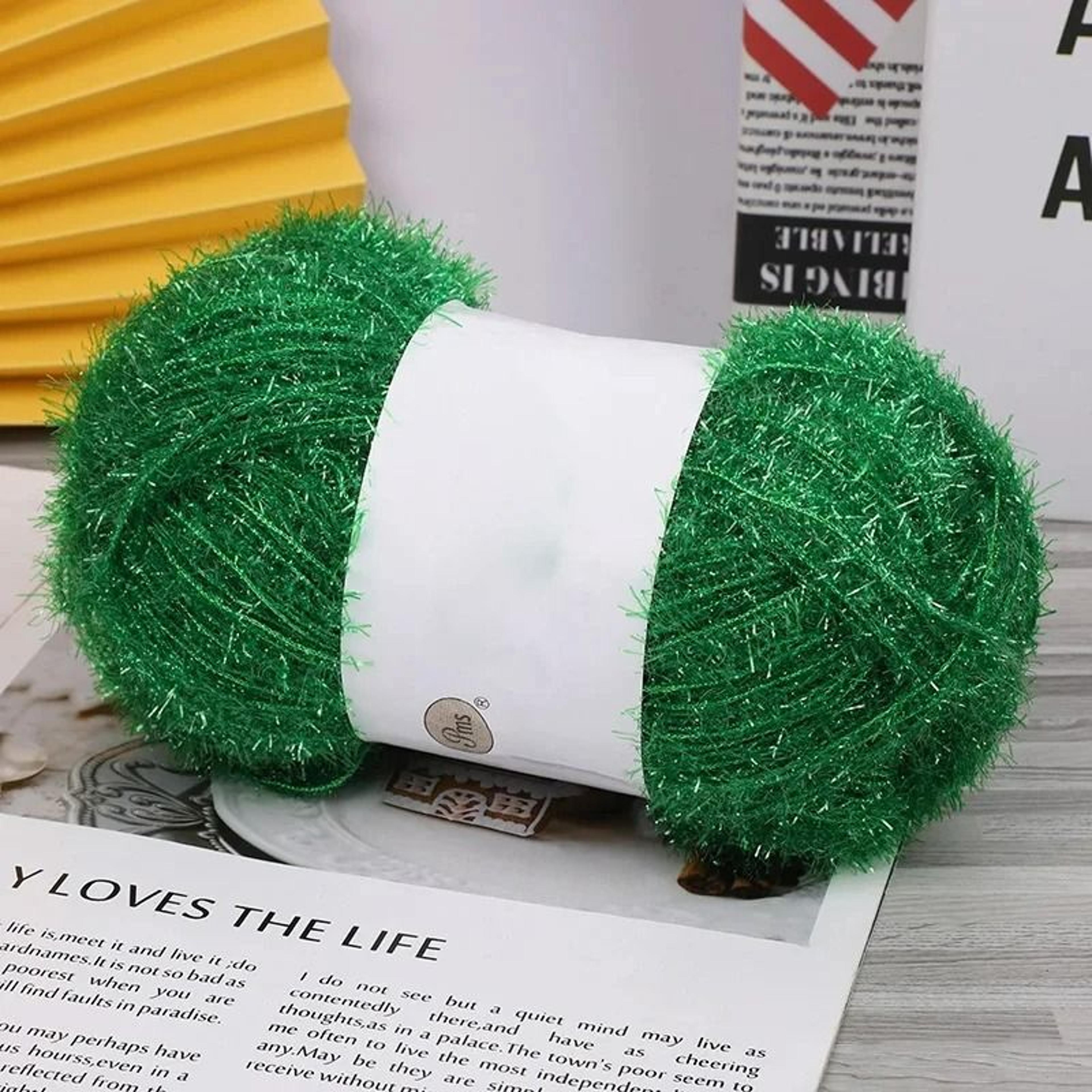 Glass Fiber Sparkling DIY Handicraft Weaving Yarn Ball 50g 18