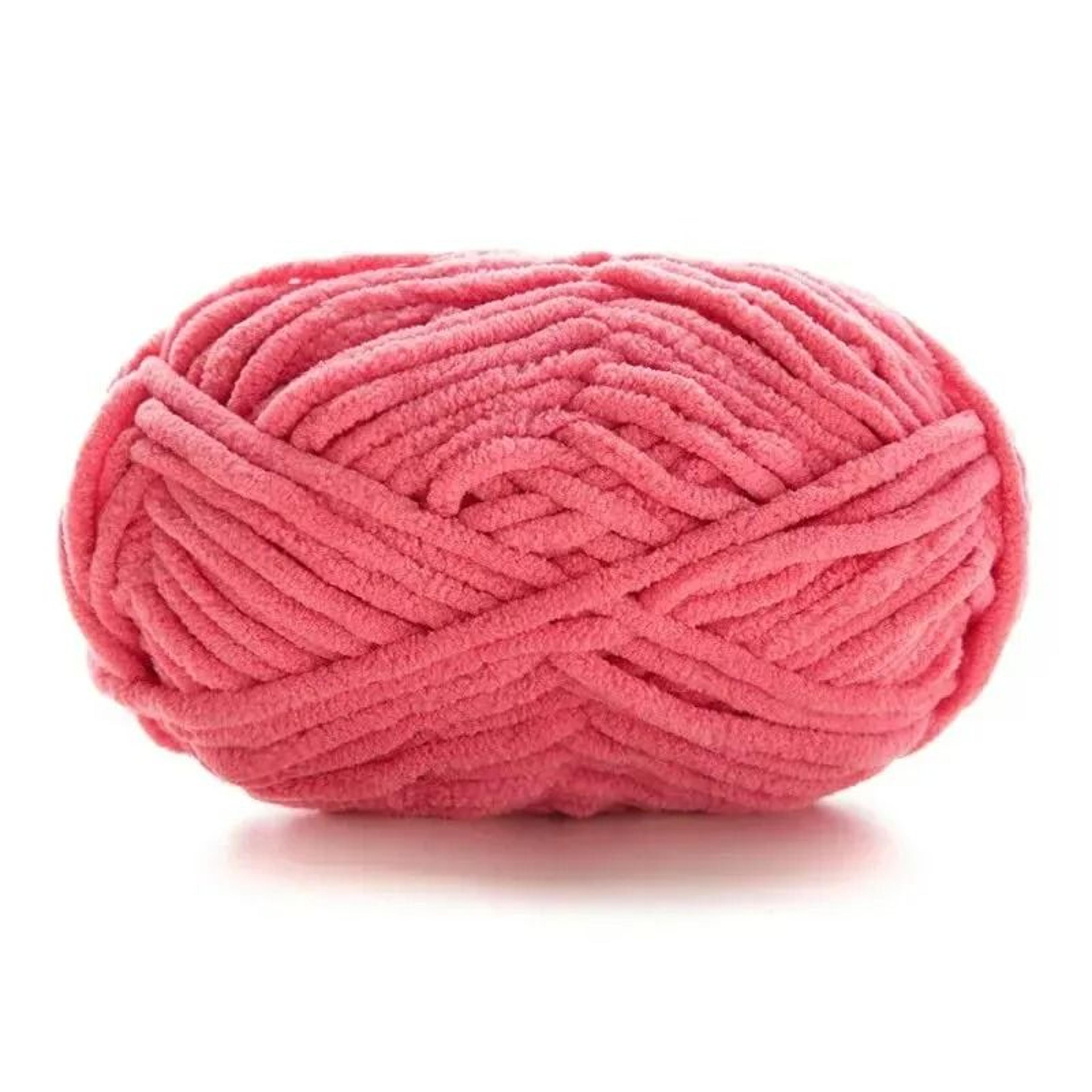Thick Soft Chenille Velvet DIY Knitting  Crochet Yarn Ball 15