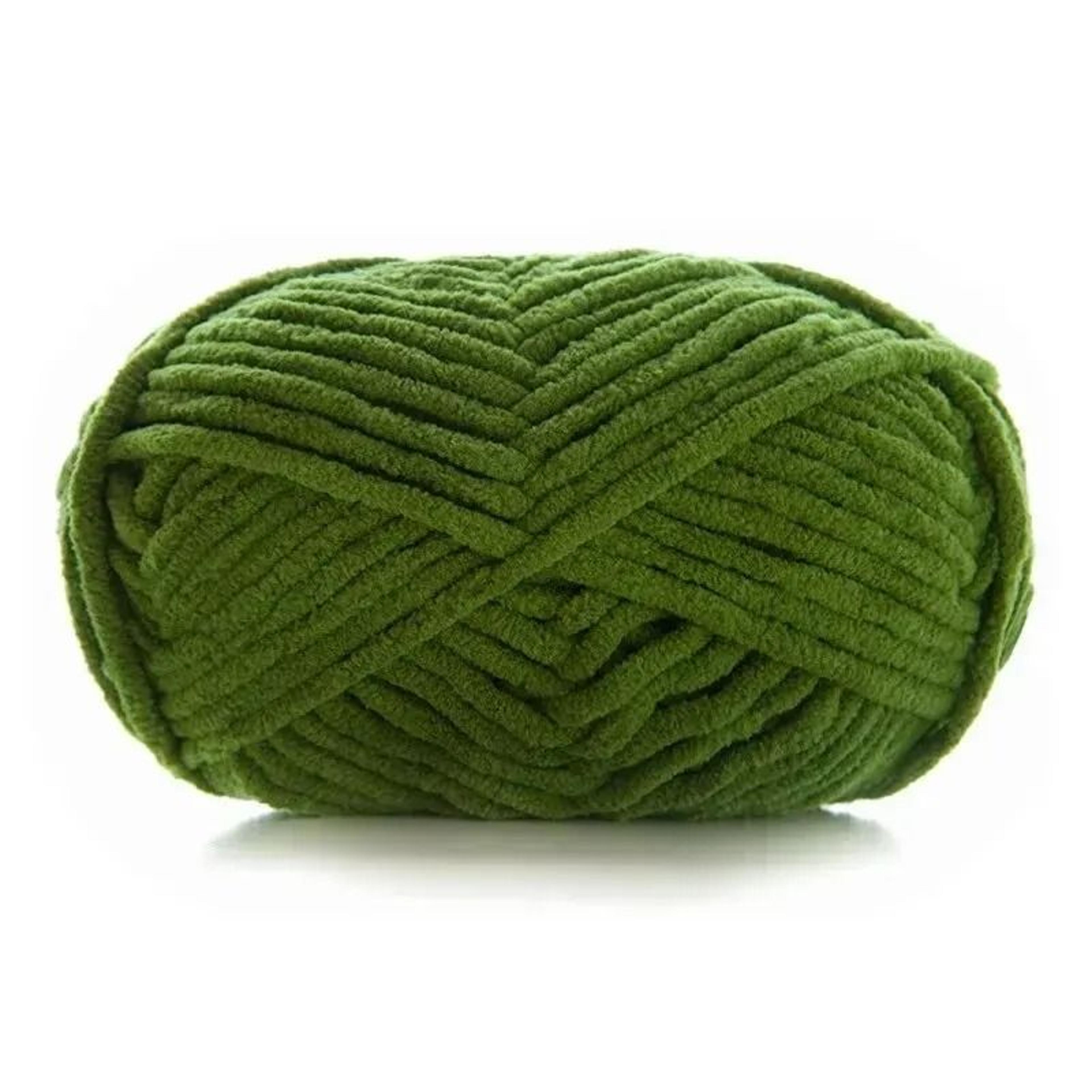 Thick Soft Chenille Velvet DIY Knitting  Crochet Yarn Ball 19
