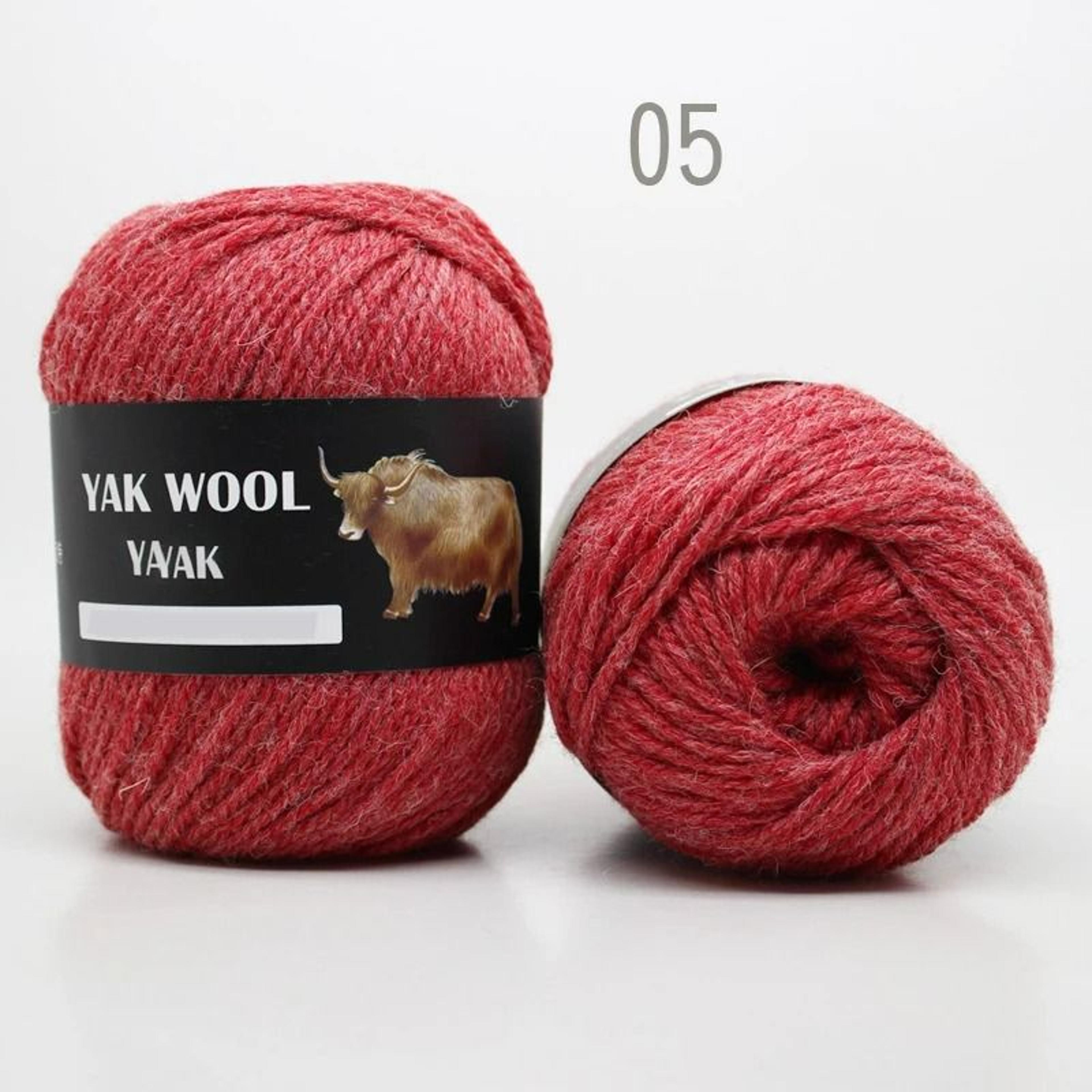 3Strand Yak Down MediumThick Wool Yarn Ball 10