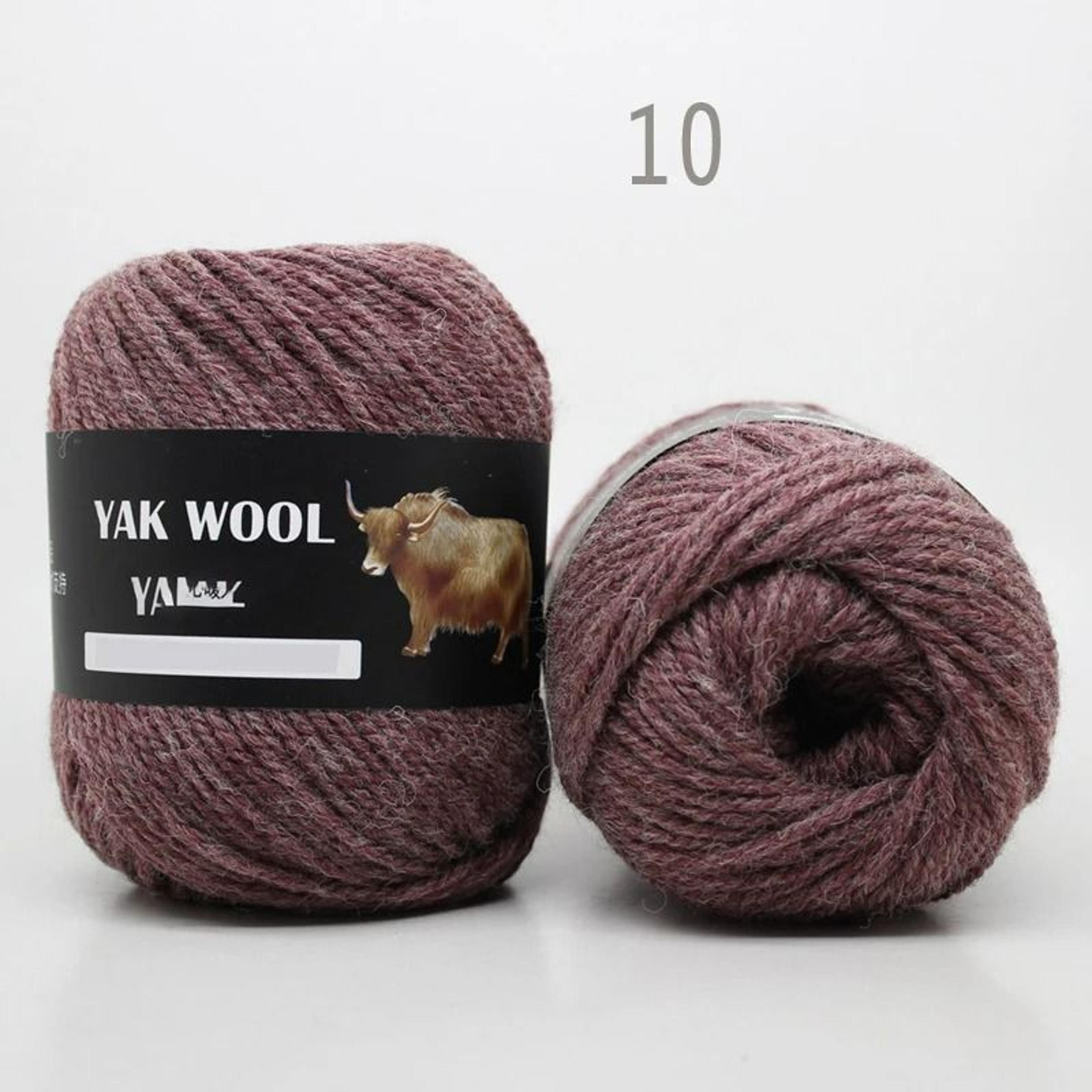 3Strand Yak Down MediumThick Wool Yarn Ball 15