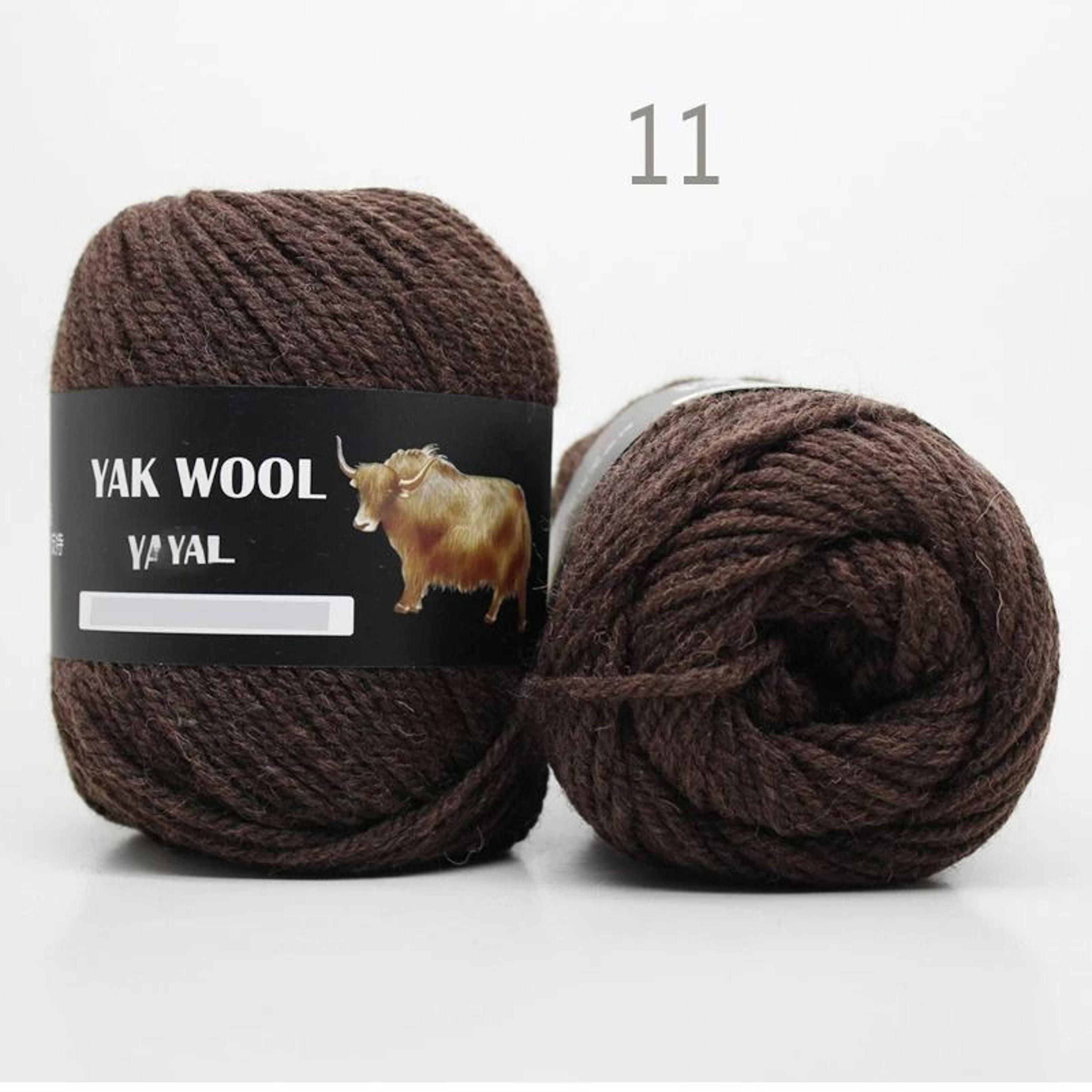 3Strand Yak Down MediumThick Wool Yarn Ball 16