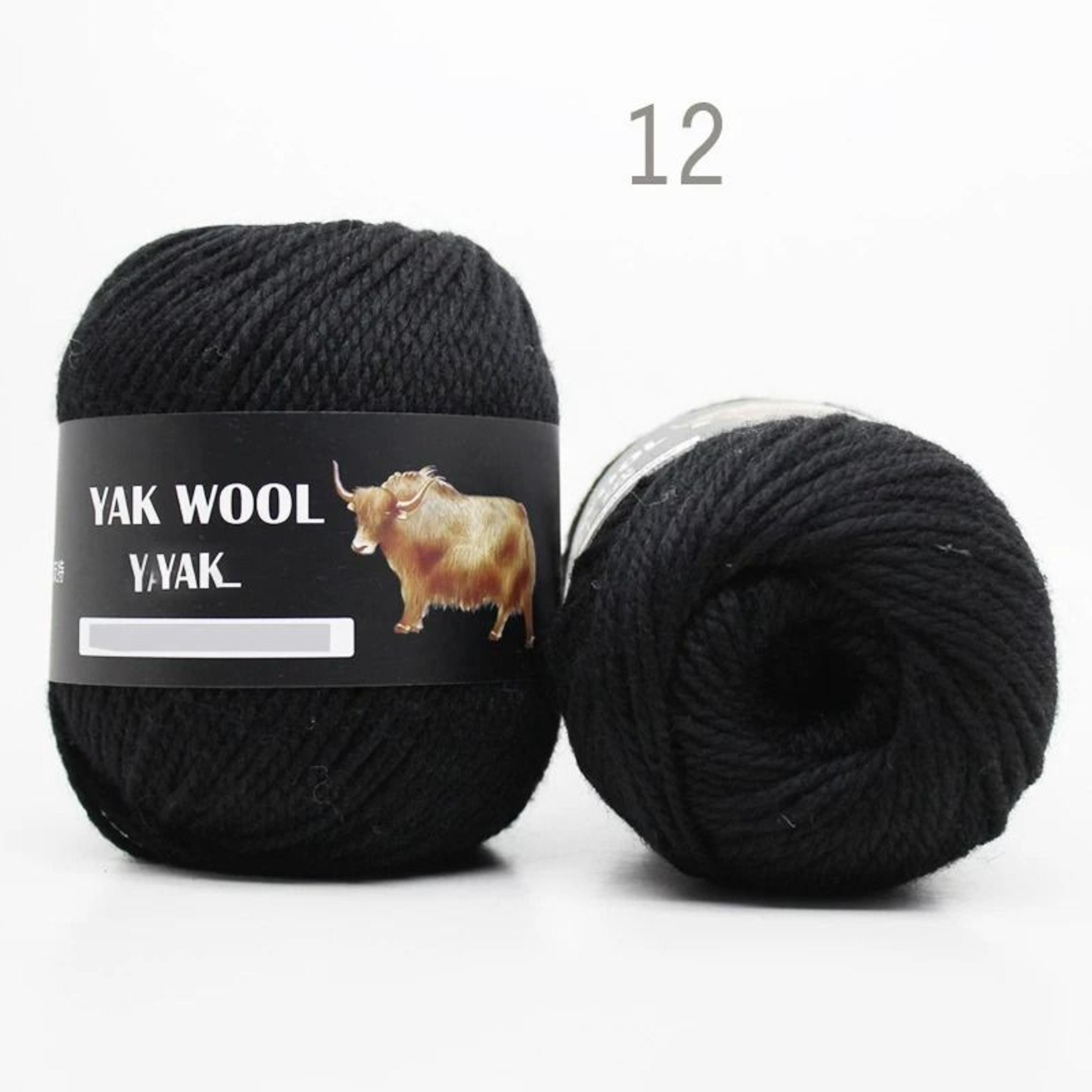 3Strand Yak Down MediumThick Wool Yarn Ball 17